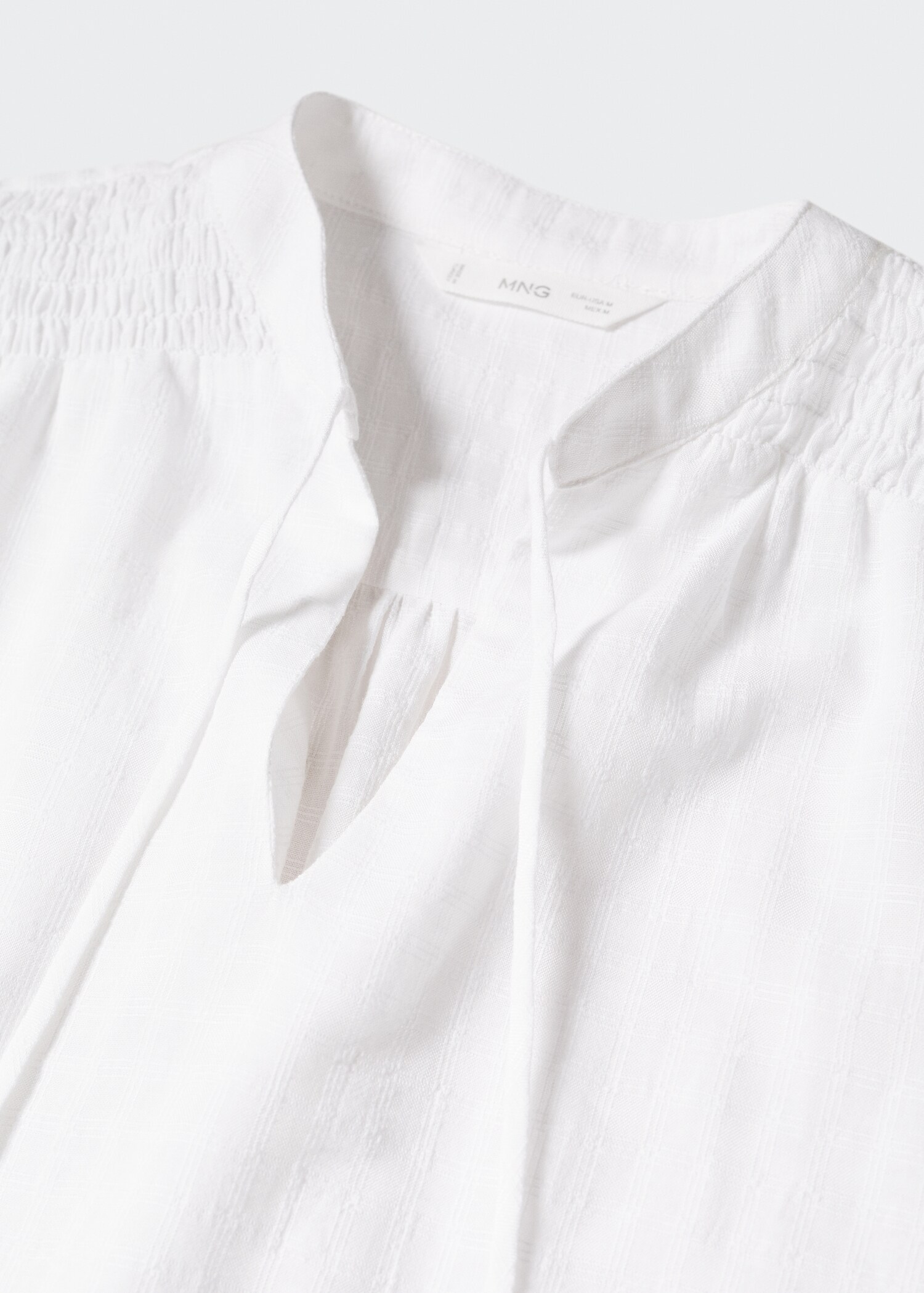 Blouse coton nœud - Détail de l'article 8