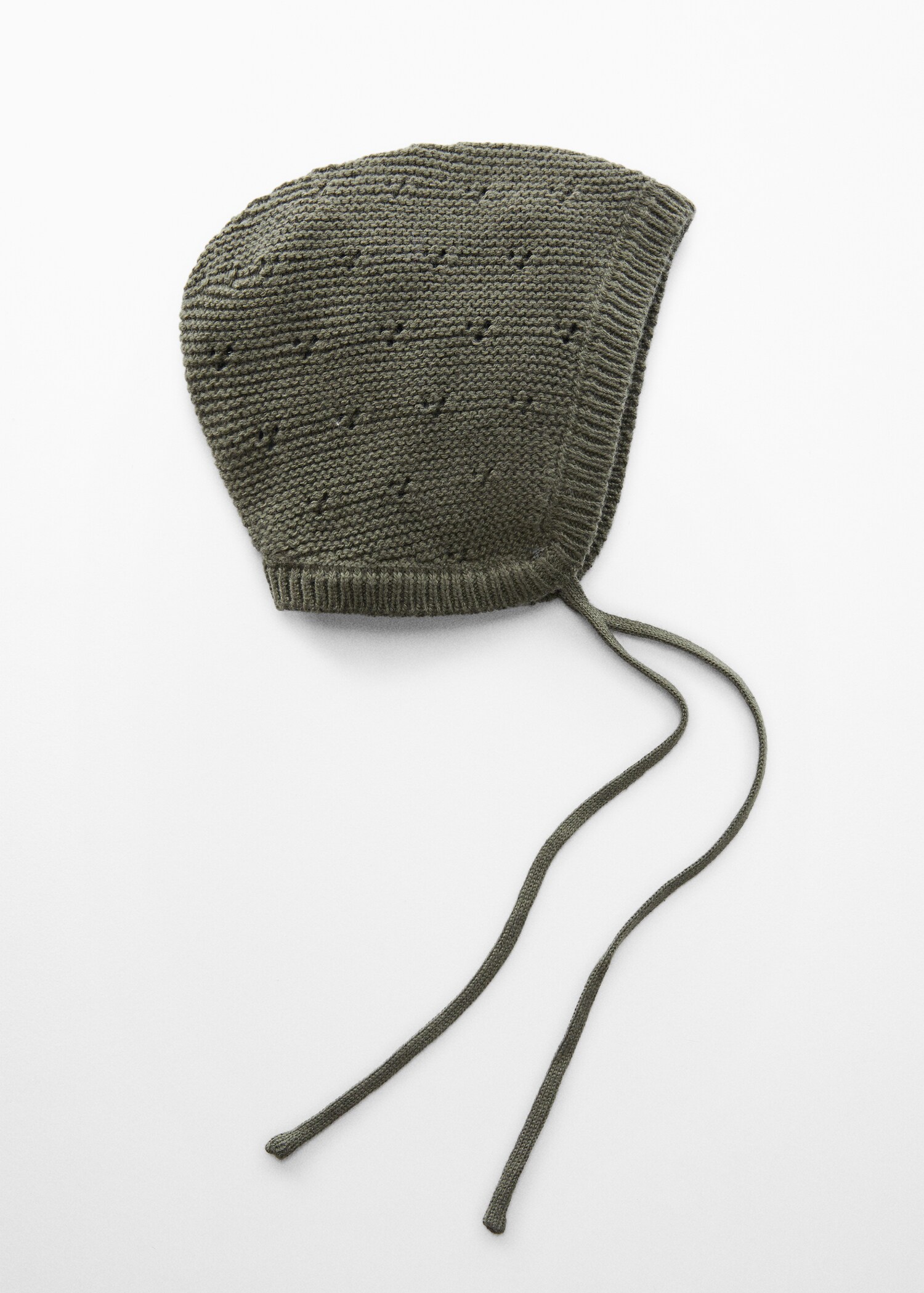 Knit cotton beanie - Article without model