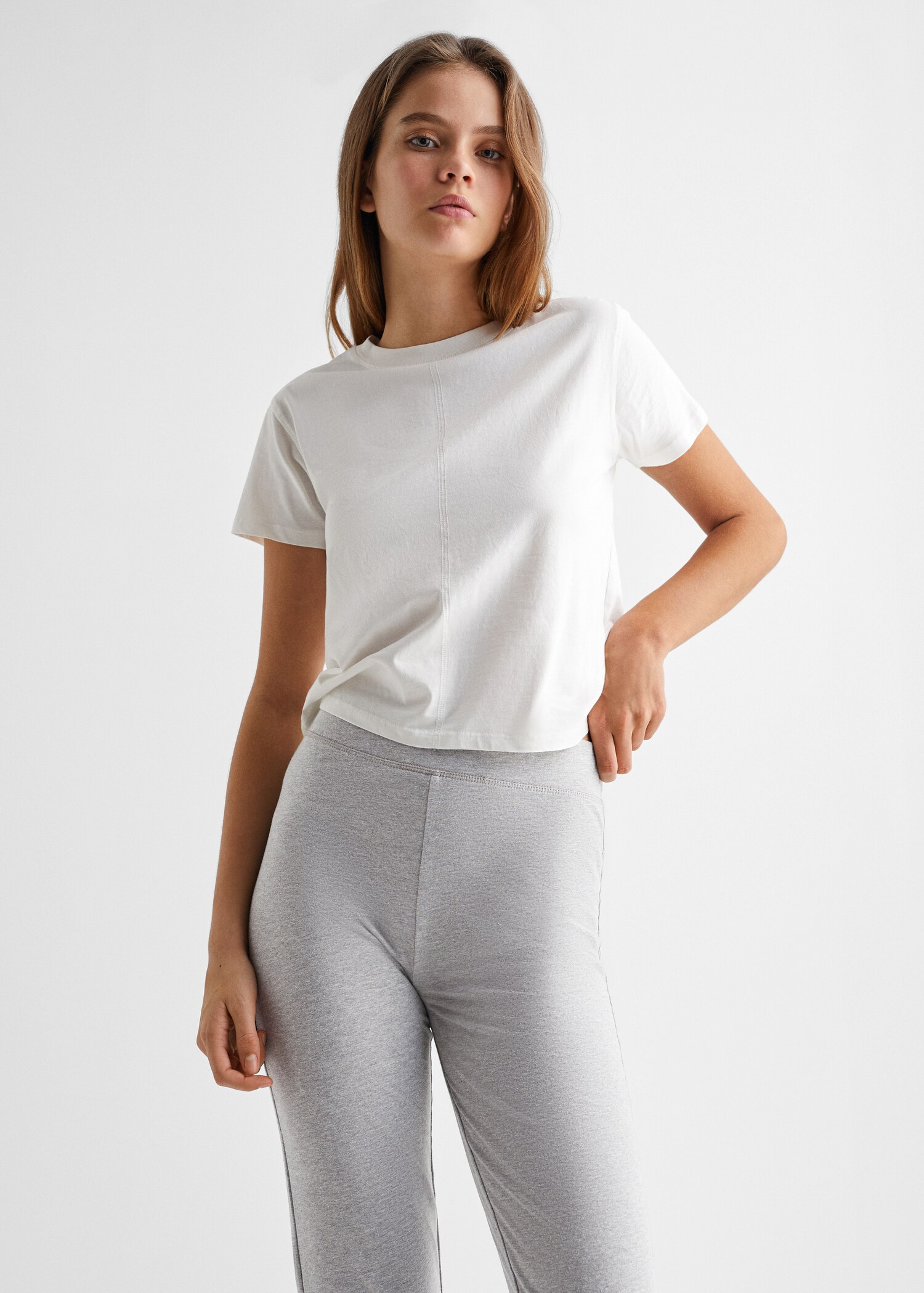 Flared leggings - Medium plane