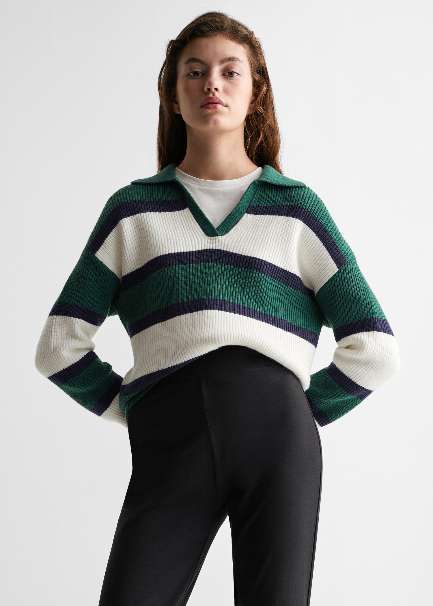 Leggings flare - Plano medio