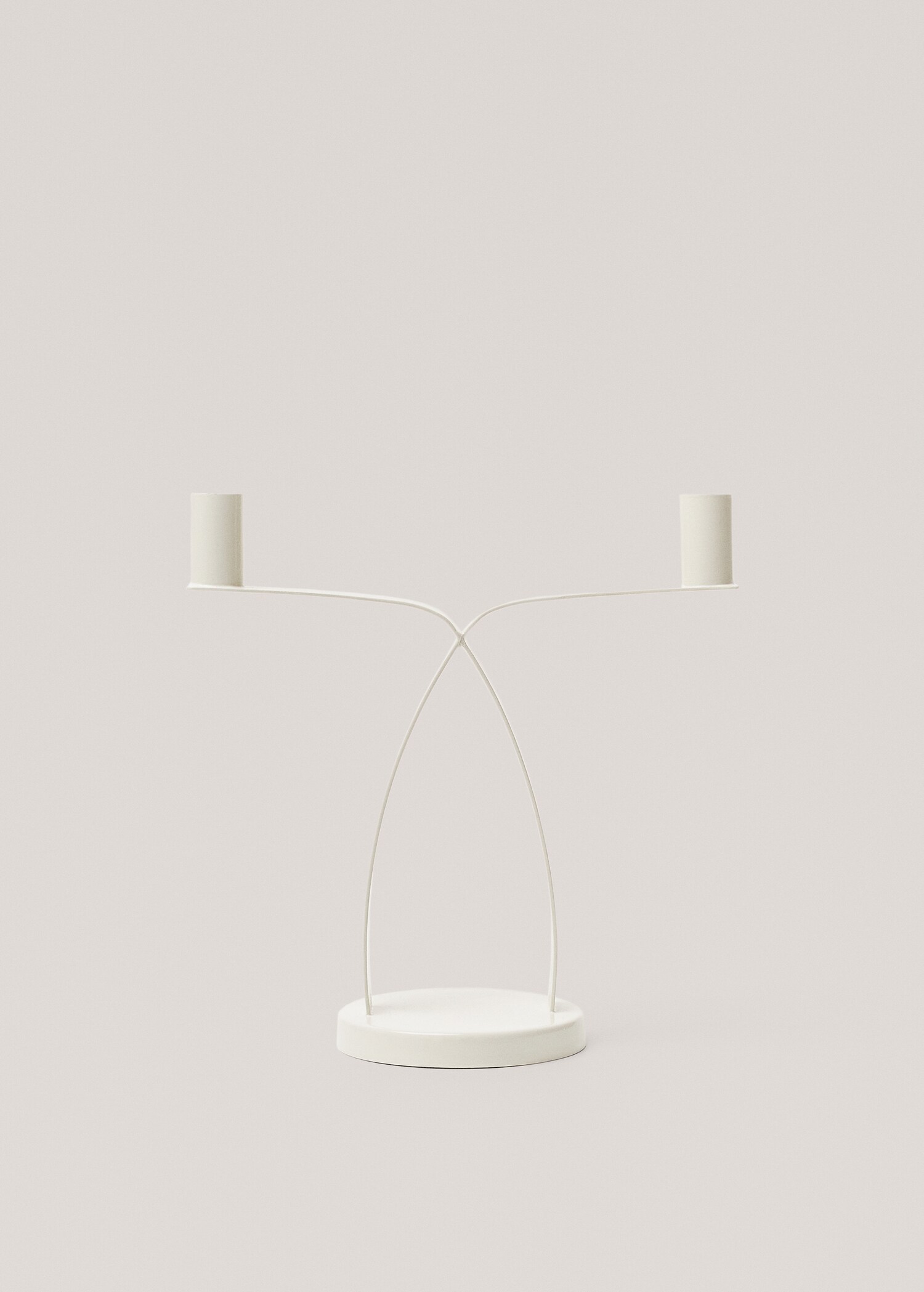 Metal double chandelier - Article without model