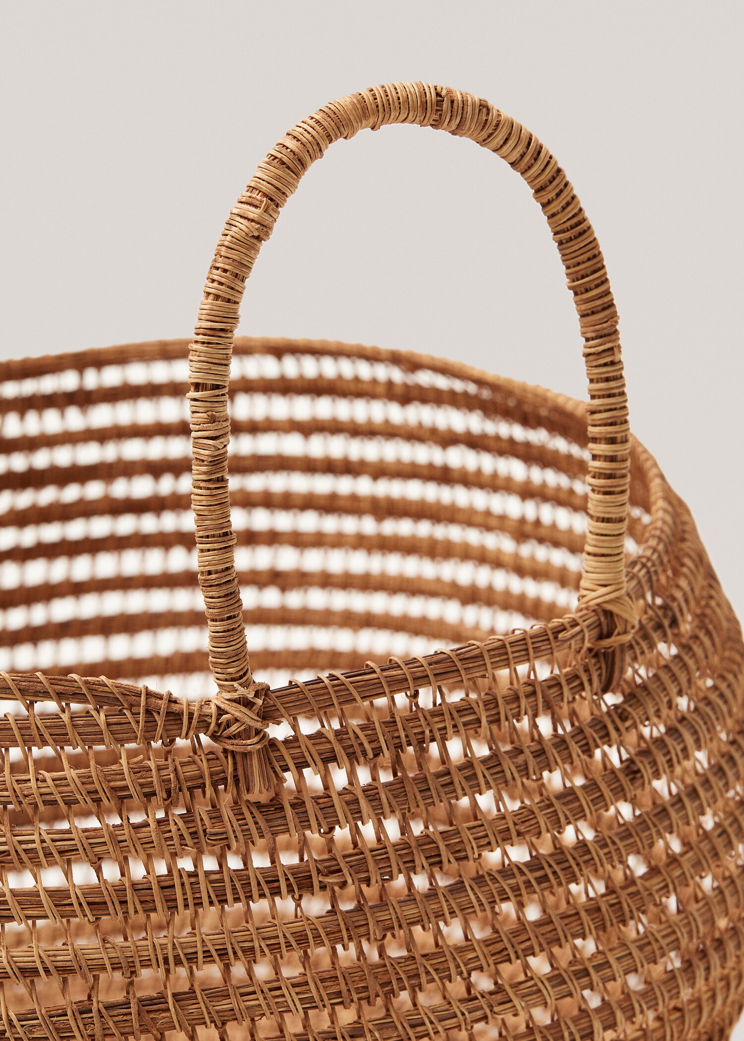 Cesta fibra natural 30x20cm - Detalle del artículo 1