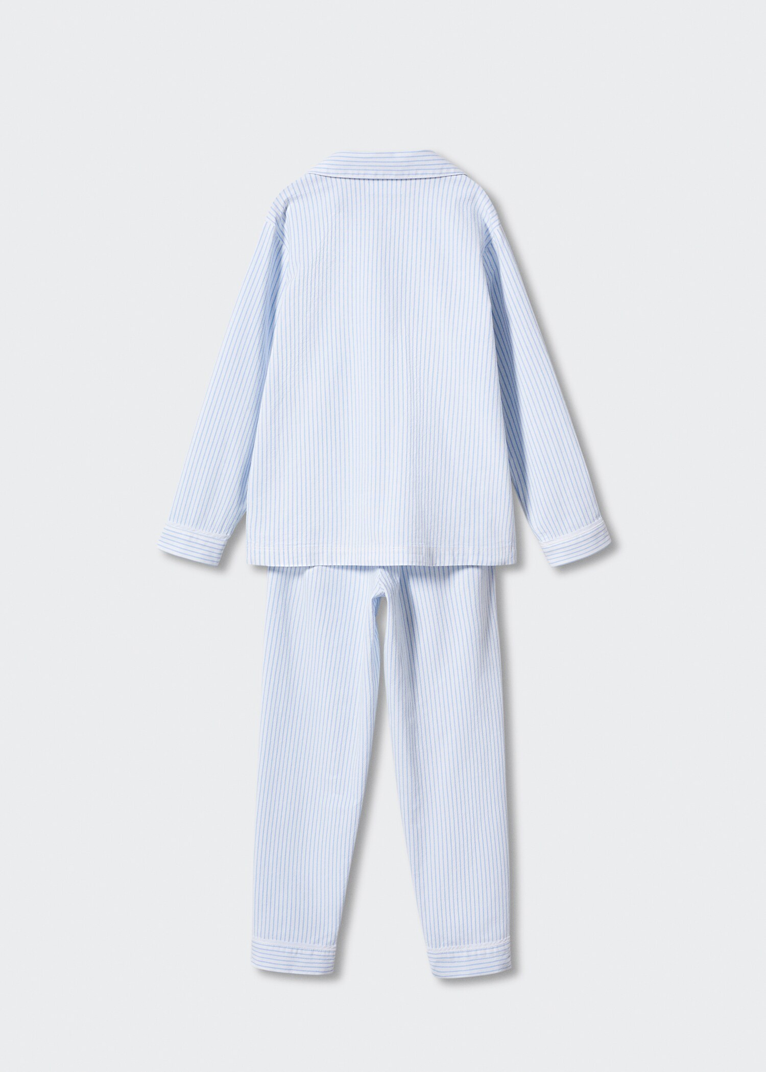 Langer Pyjama mit Streifen - Detail des Artikels 8