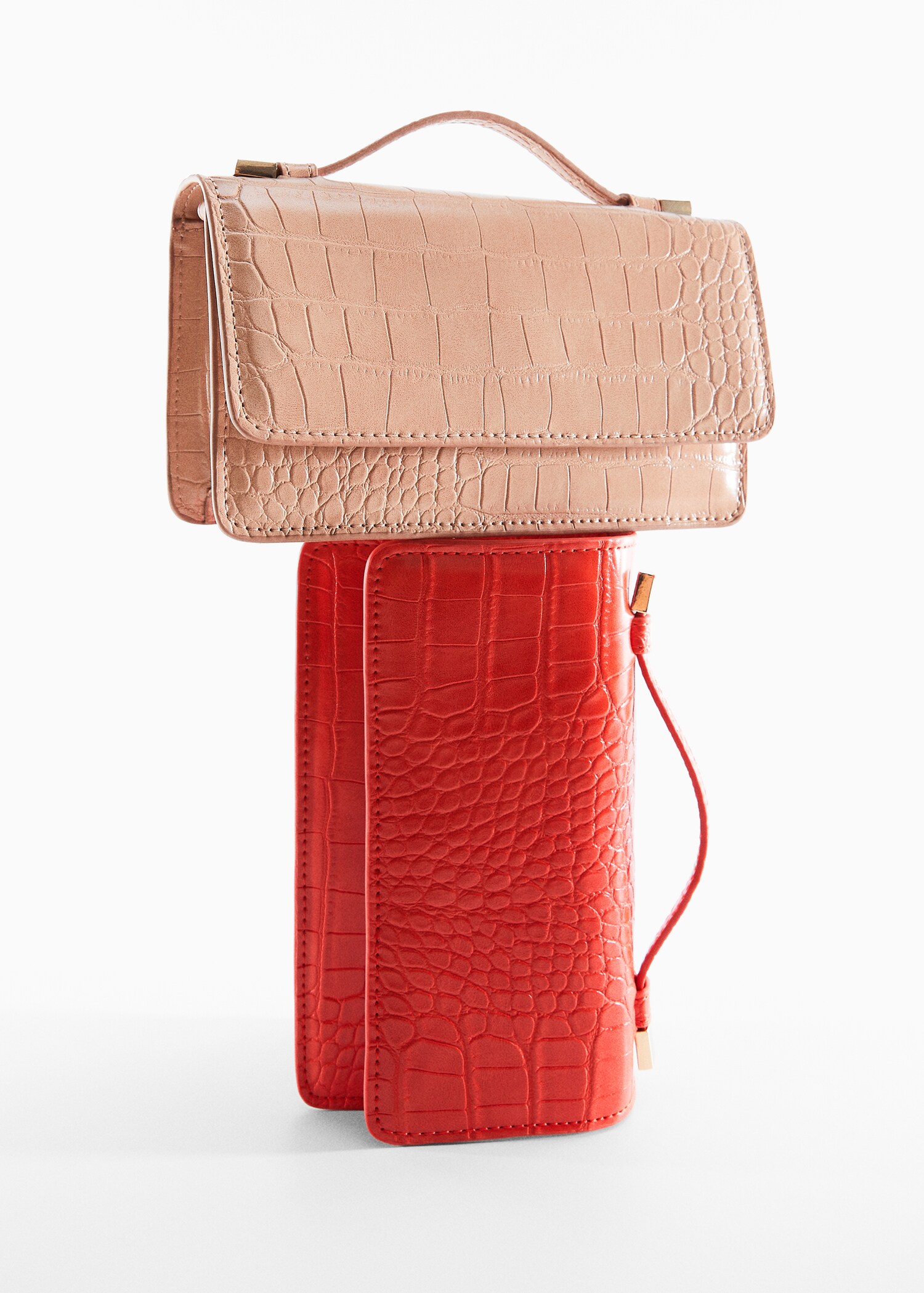 Croc-effect bag - Details of the article 5