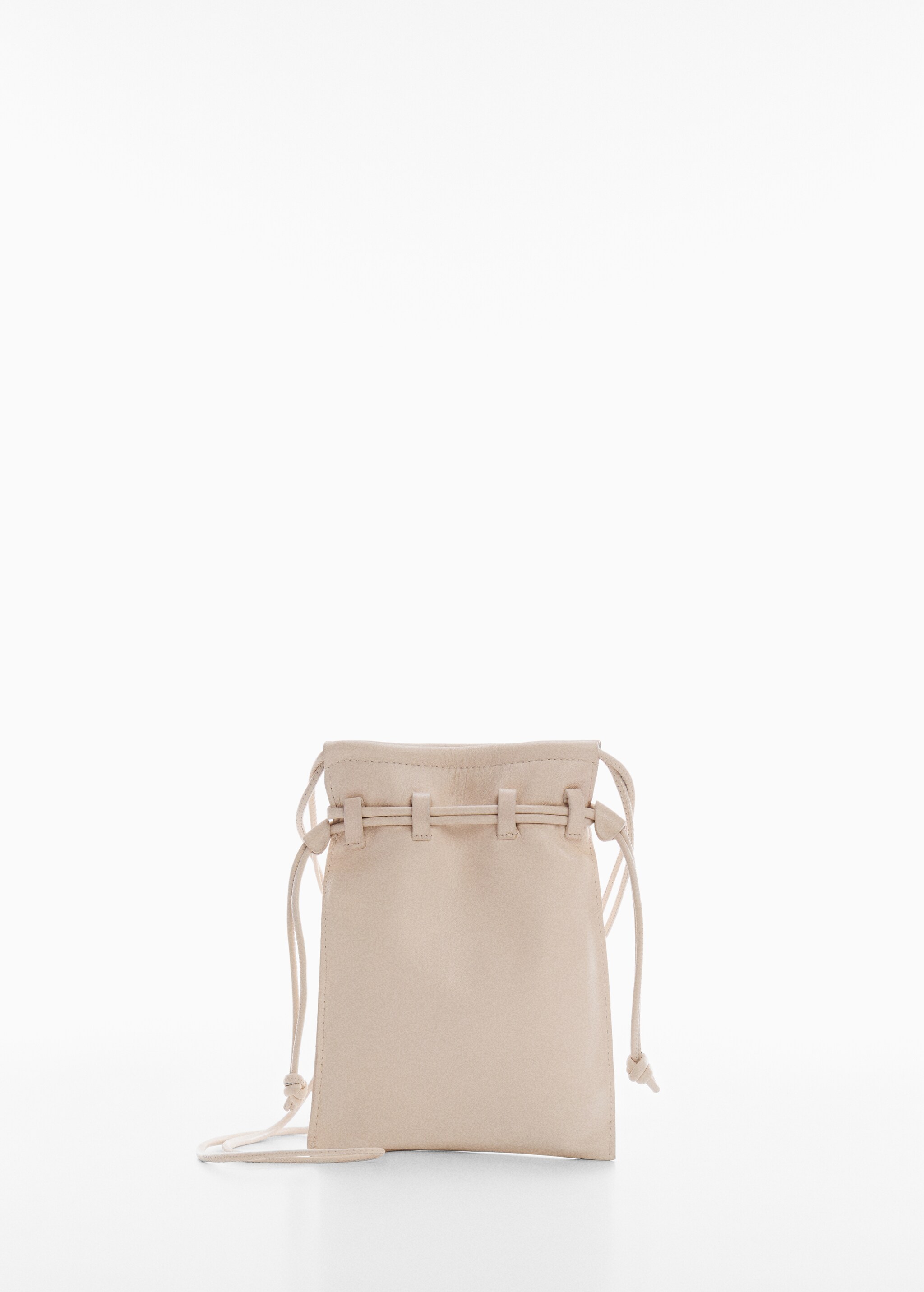 Mini leather bucket bag - Article without model