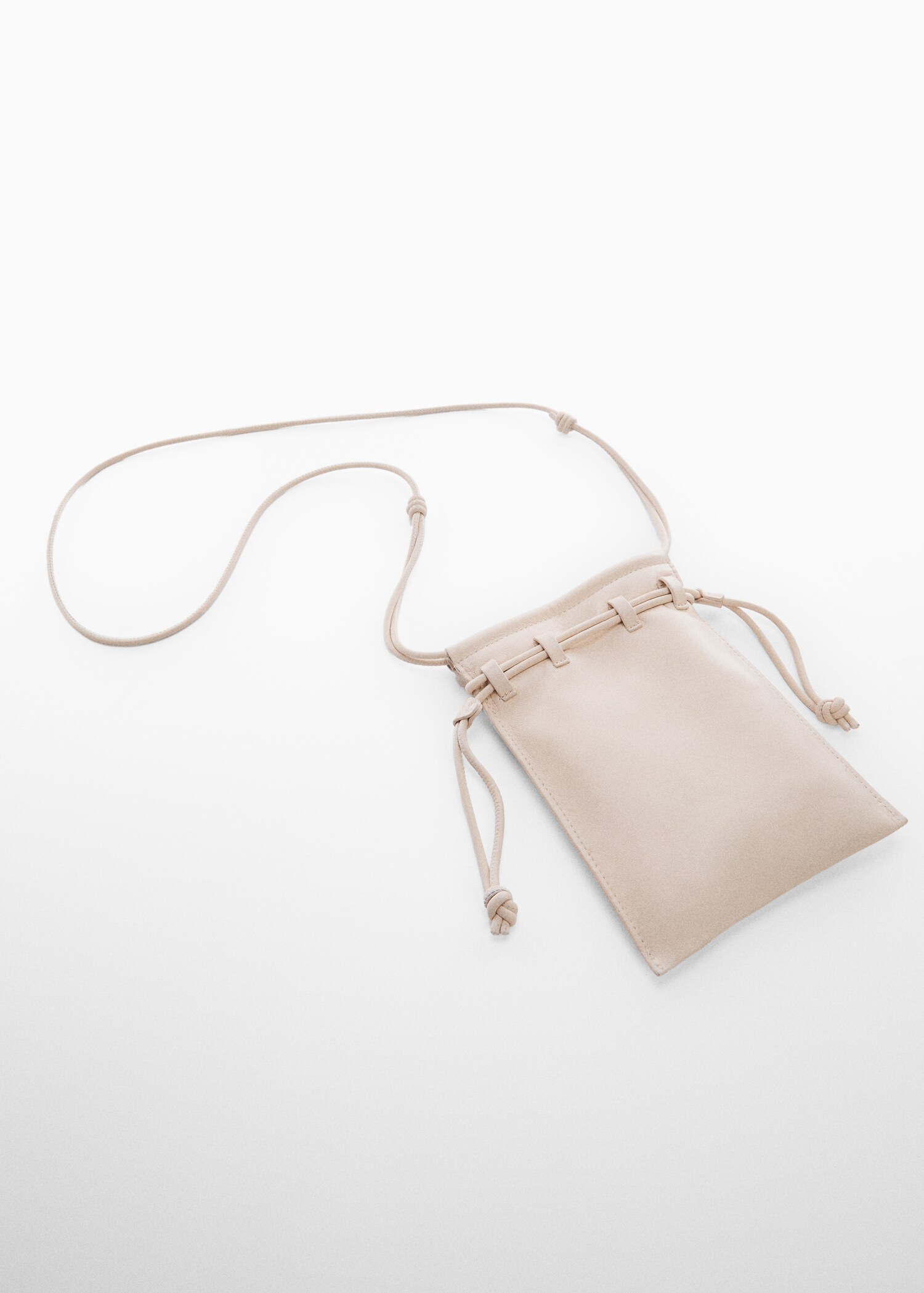 Mini leather bucket bag - Details of the article 1