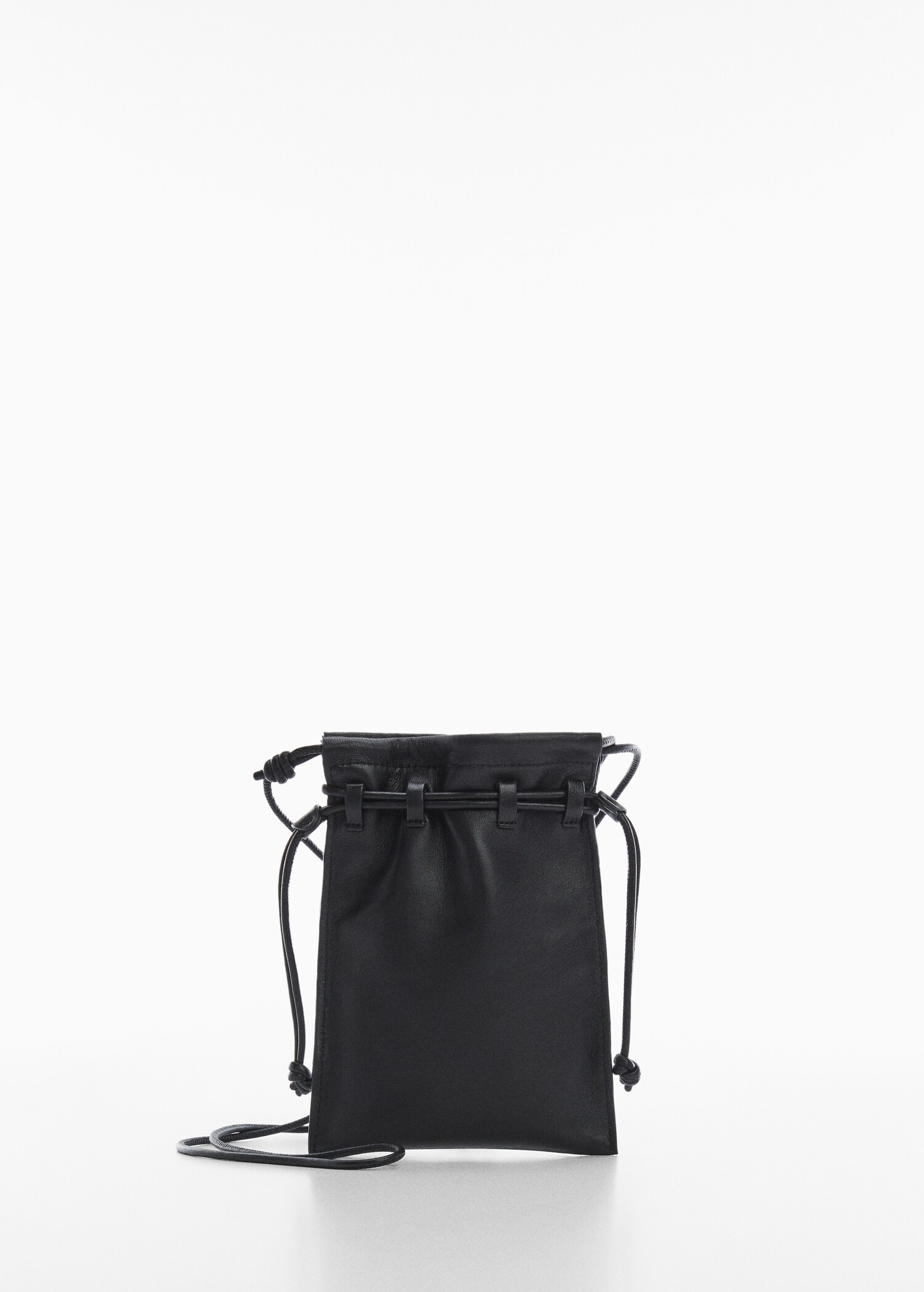 Mini leather bucket bag - Article without model