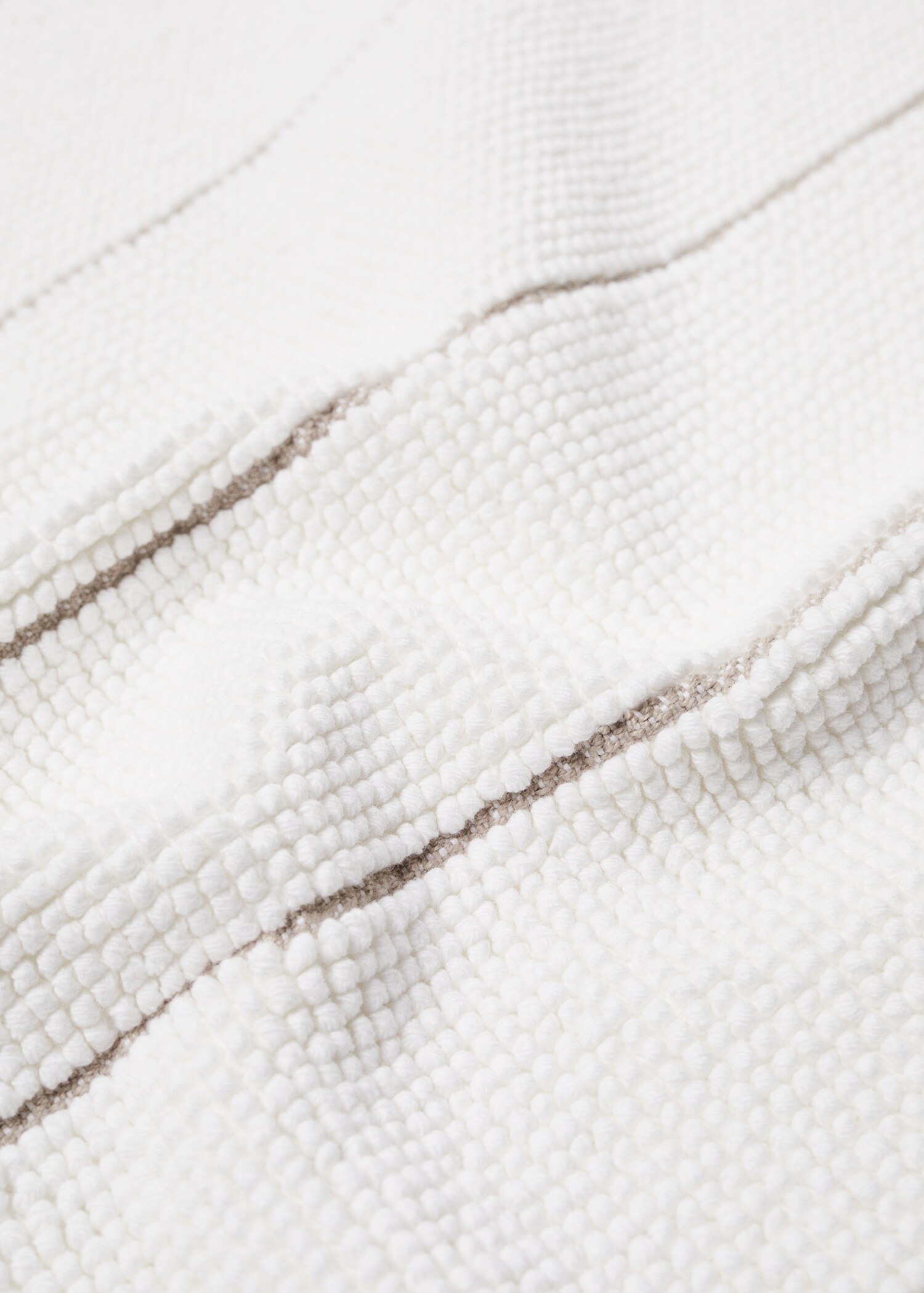 Striped cotton rug - Details of the article 1