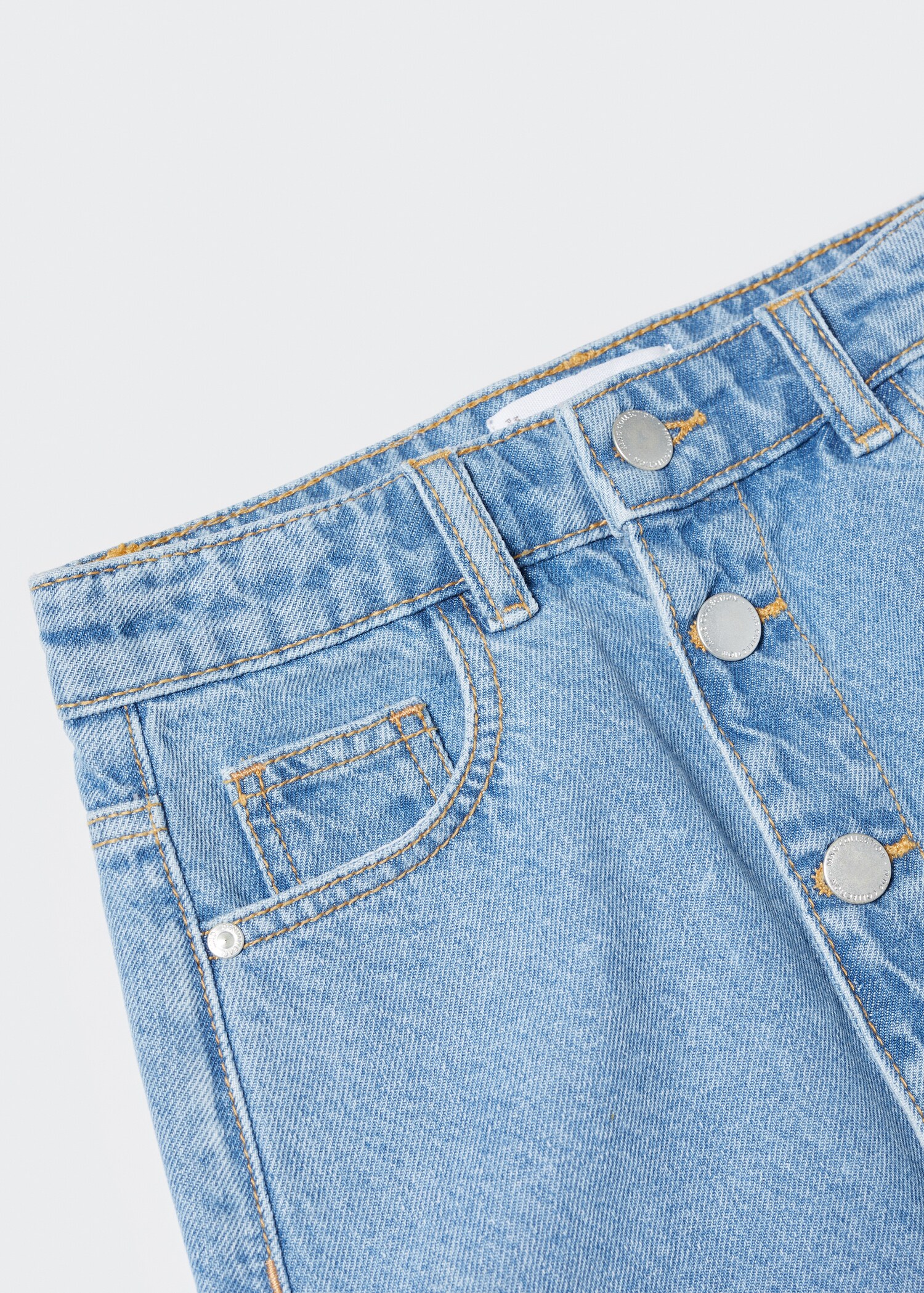 Jeansrock mit Knöpfen - Detail des Artikels 8