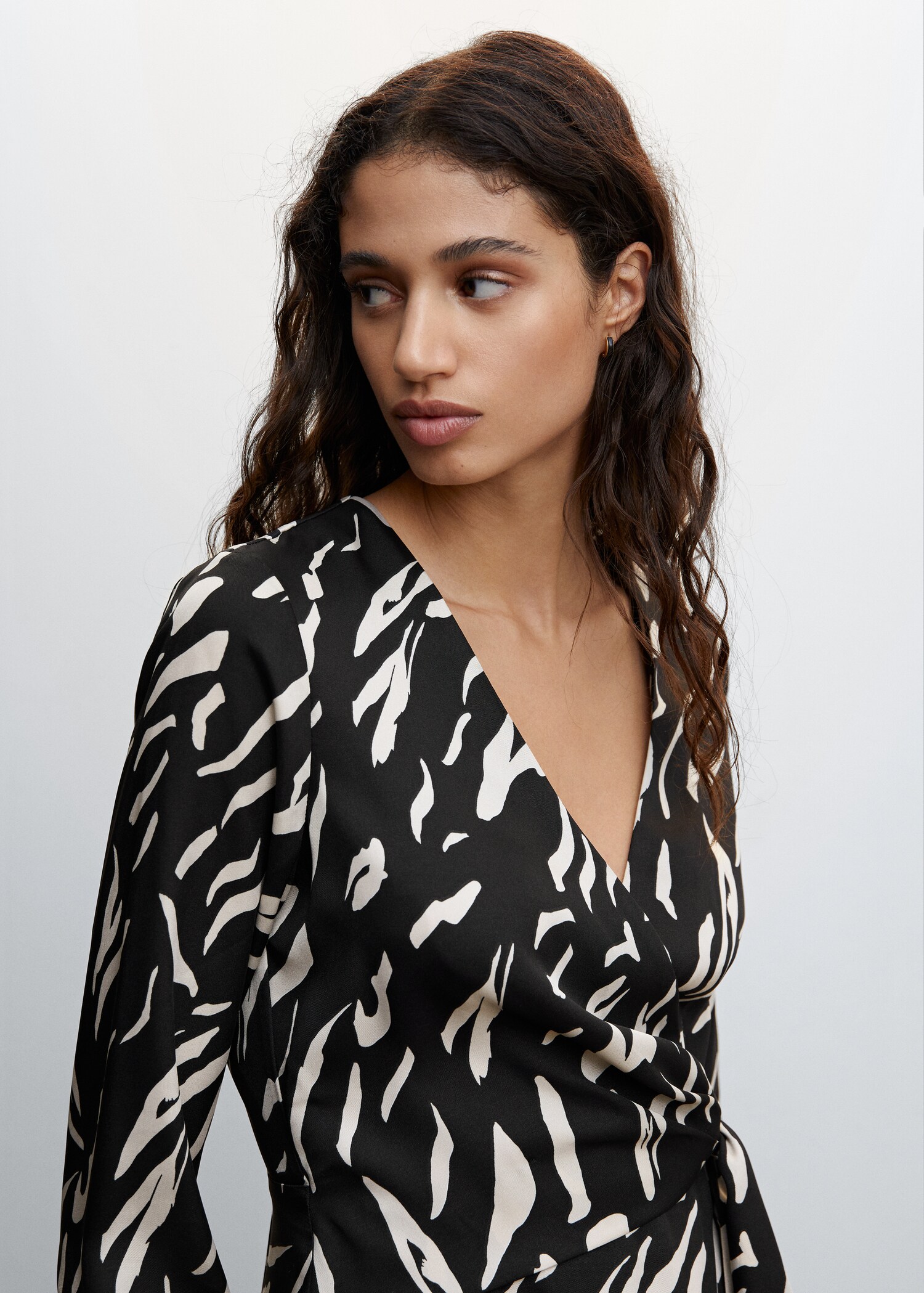 Knot print dress - Details of the article 1