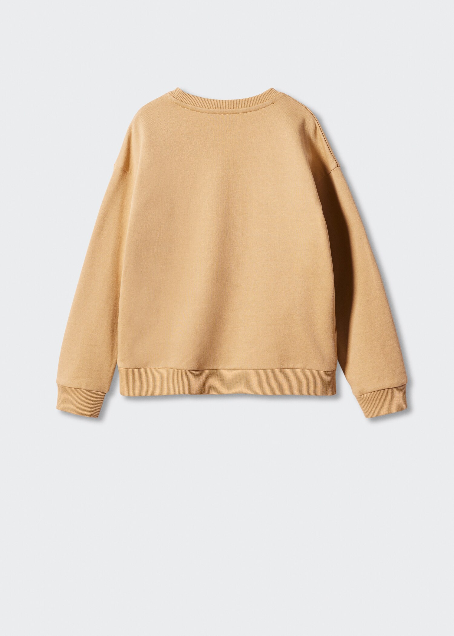 Printed cotton sweatshirt - Reverse of the article