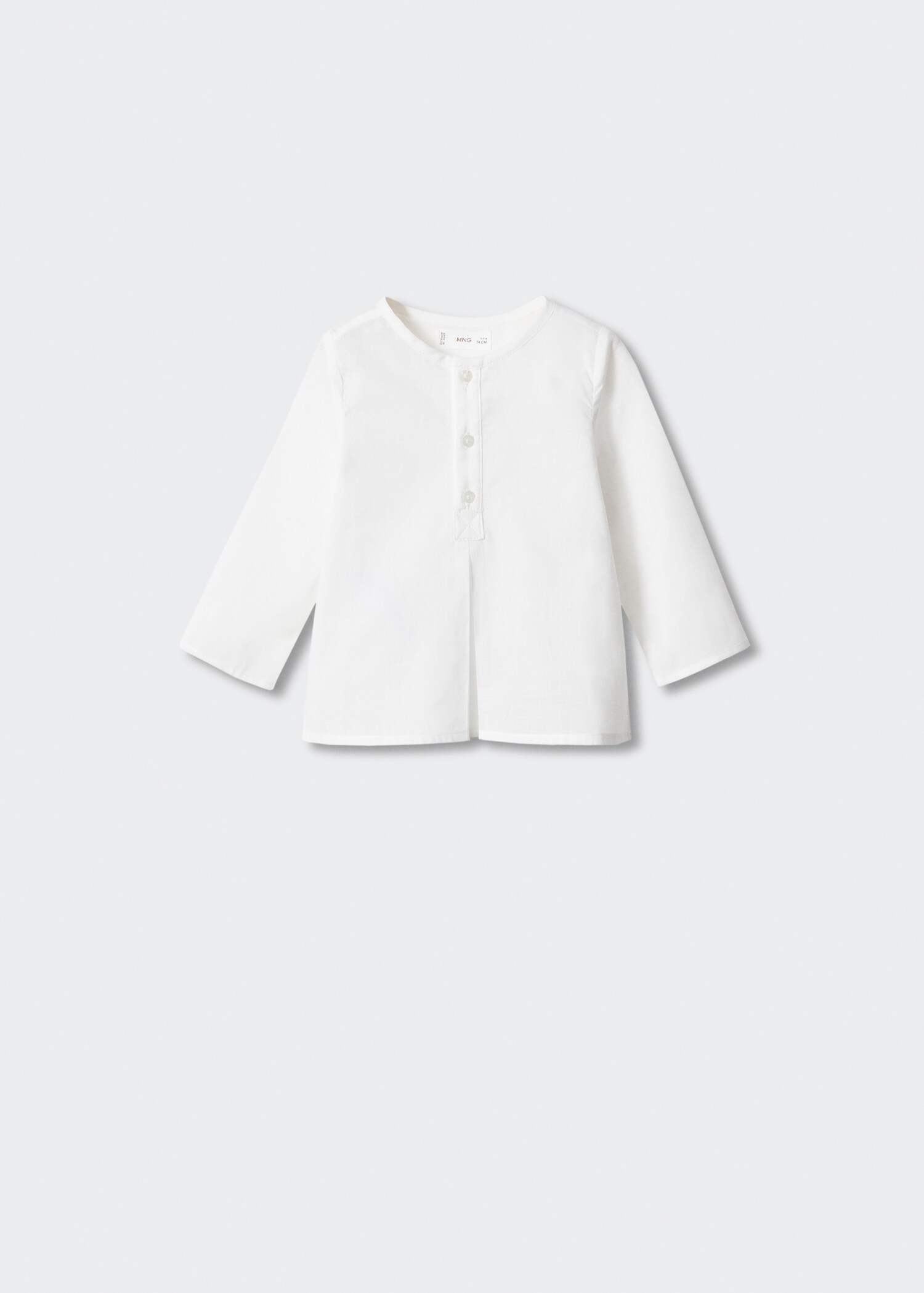 Mao collar blouse - Article without model