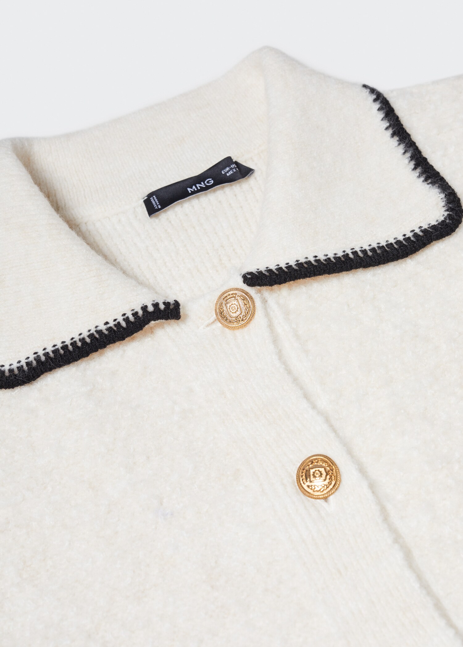 Cardigan liserés contrastants - Détail de l'article 8