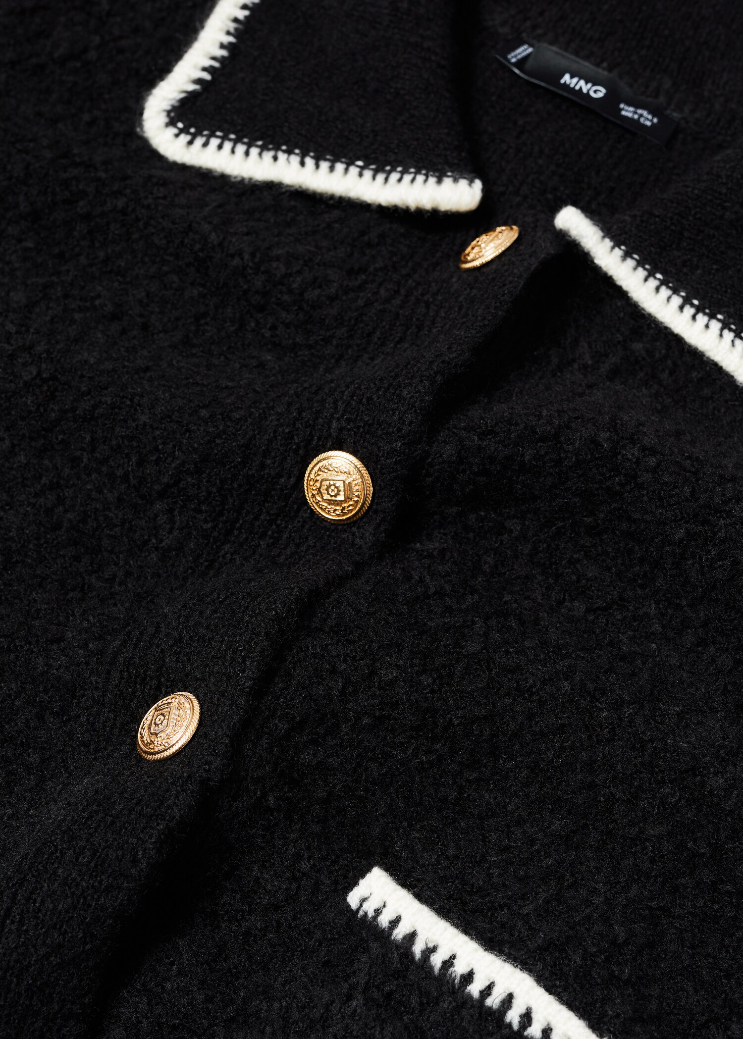 Cardigan liserés contrastants - Détail de l'article 8