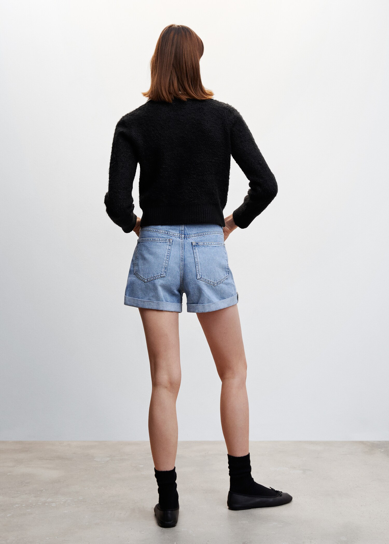 Cardigan liserés contrastants - Verso de l’article