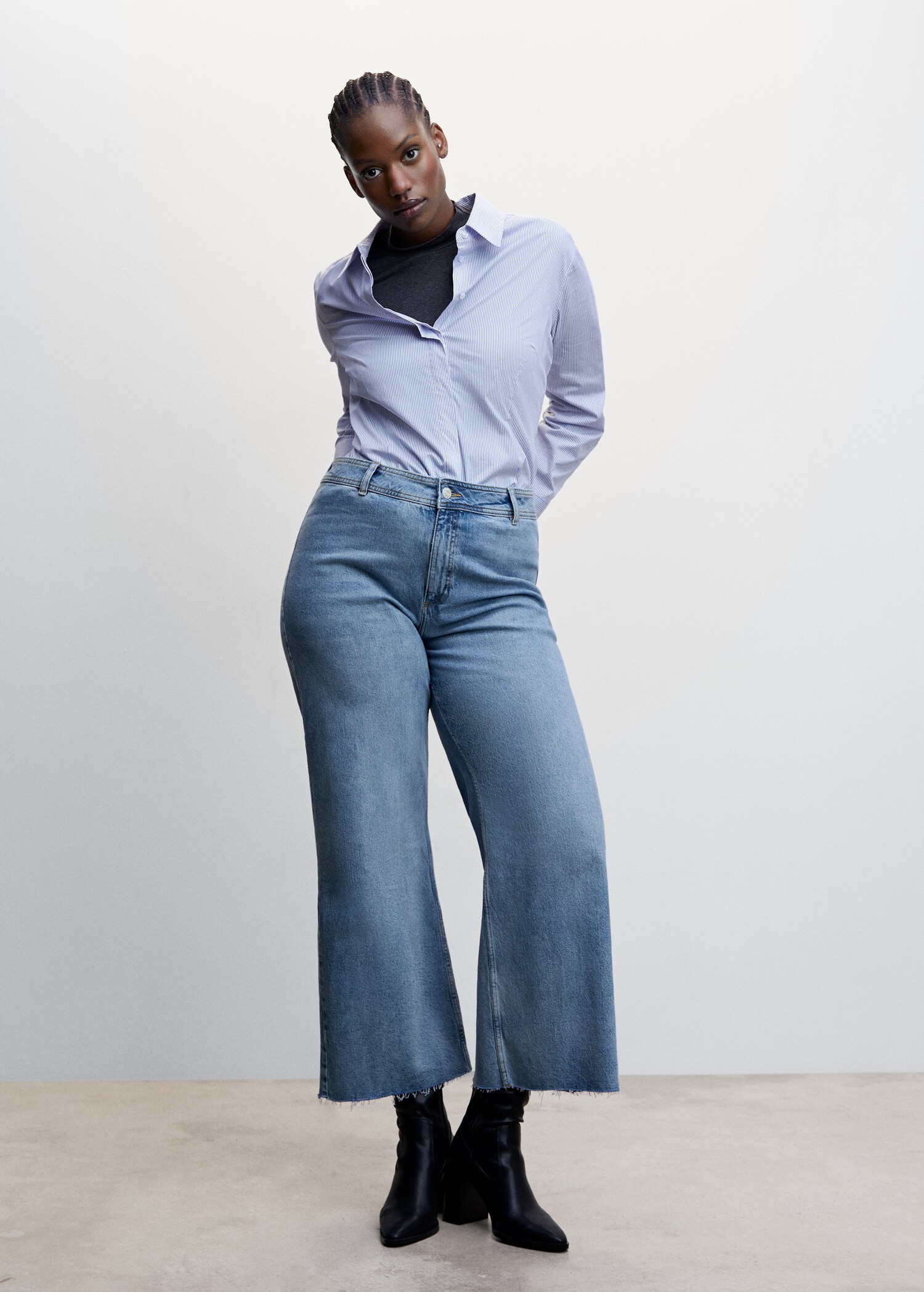 Jeans culotte high waist - Details of the article 3