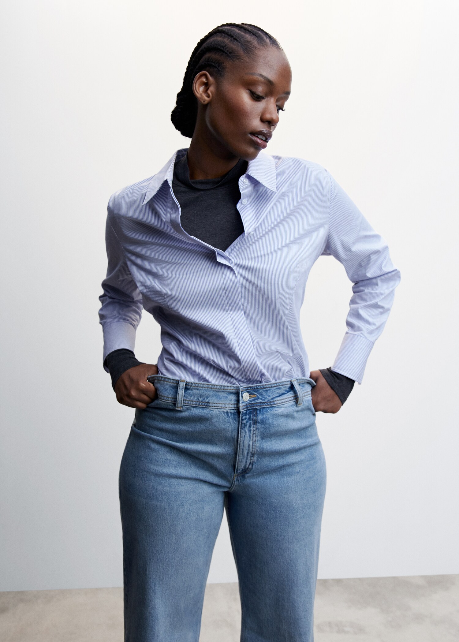Jeans culotte high waist - Details of the article 5