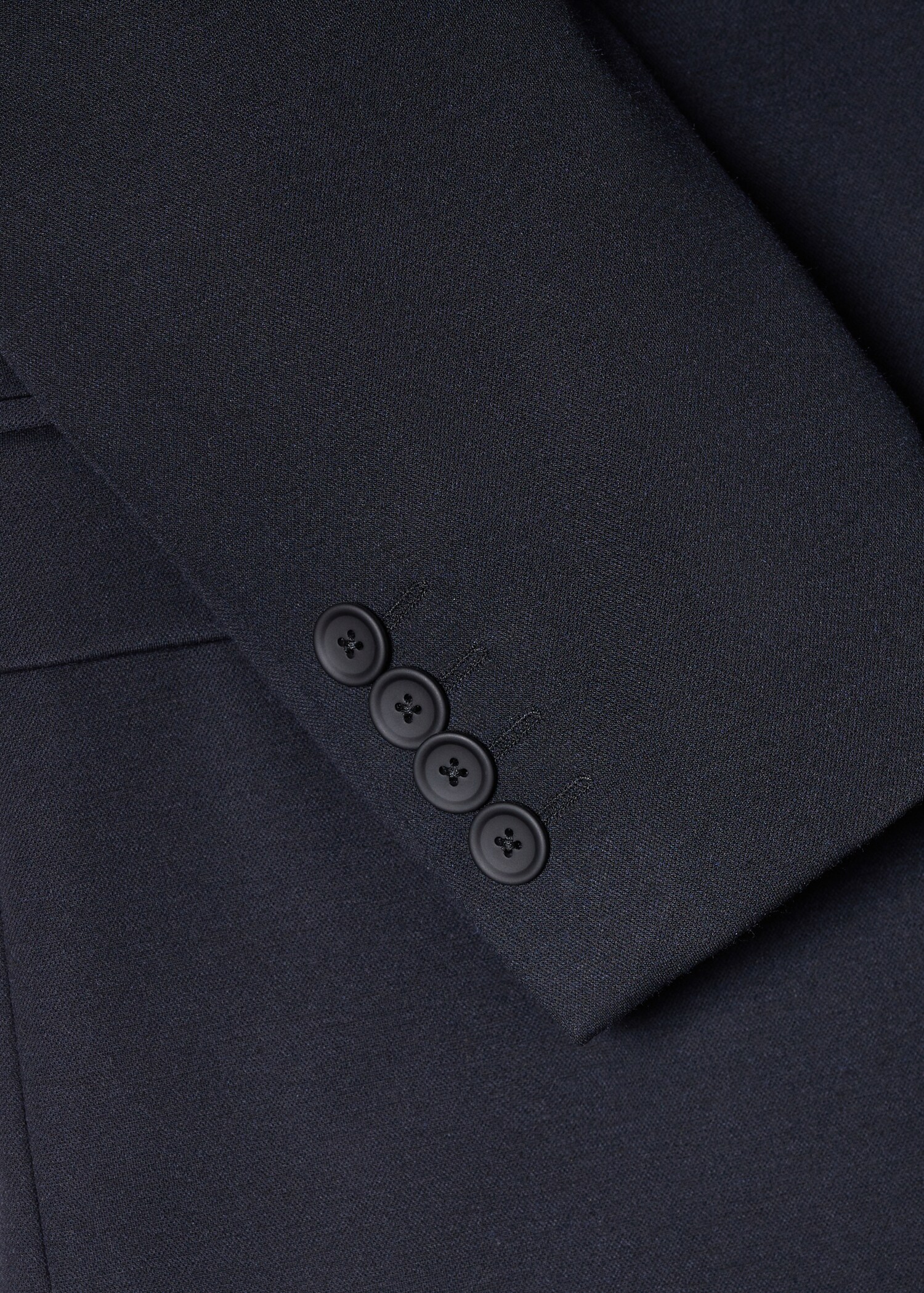Slim-fit stretch suit jacket - Details of the article 0