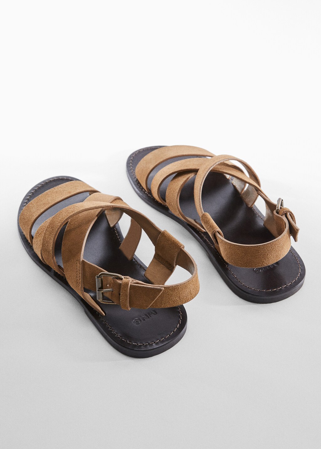 Suede flip flops mens outlet