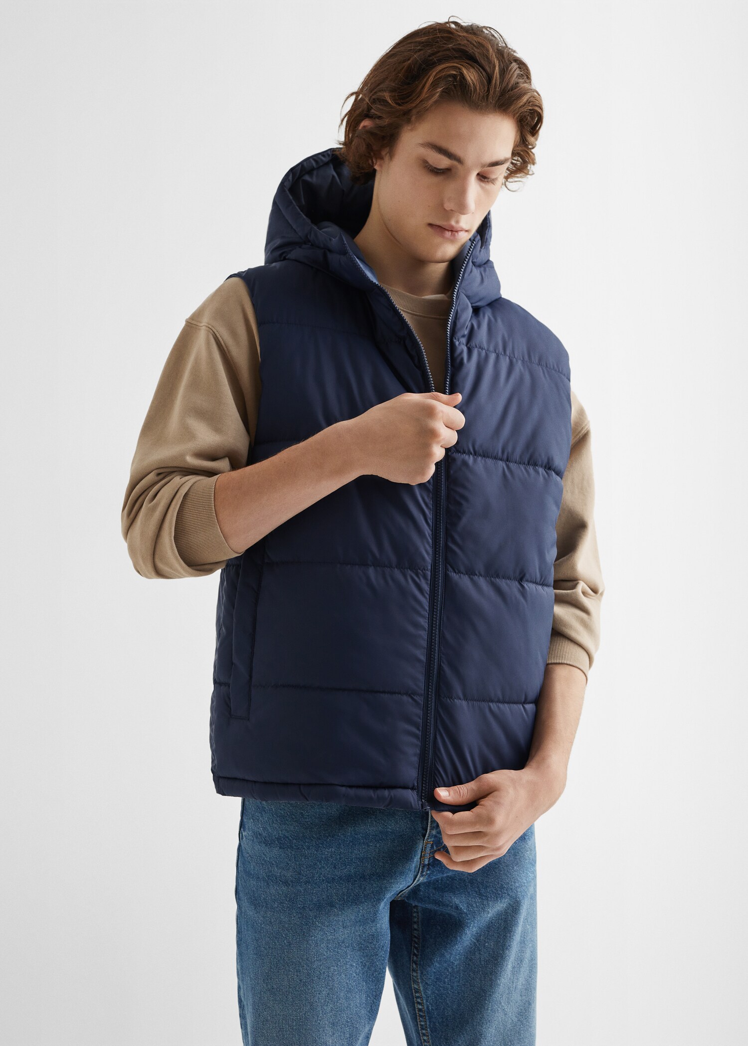 Quilted gilet - Medium plane