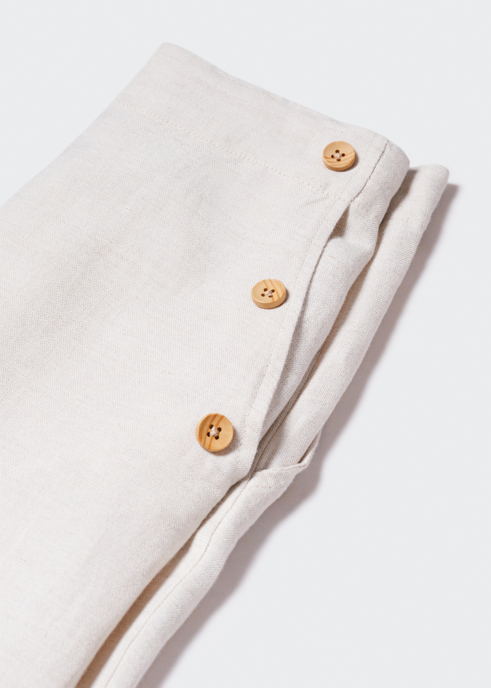 Leinenhose mit Kn&ouml;pfen - Detail des Artikels 8