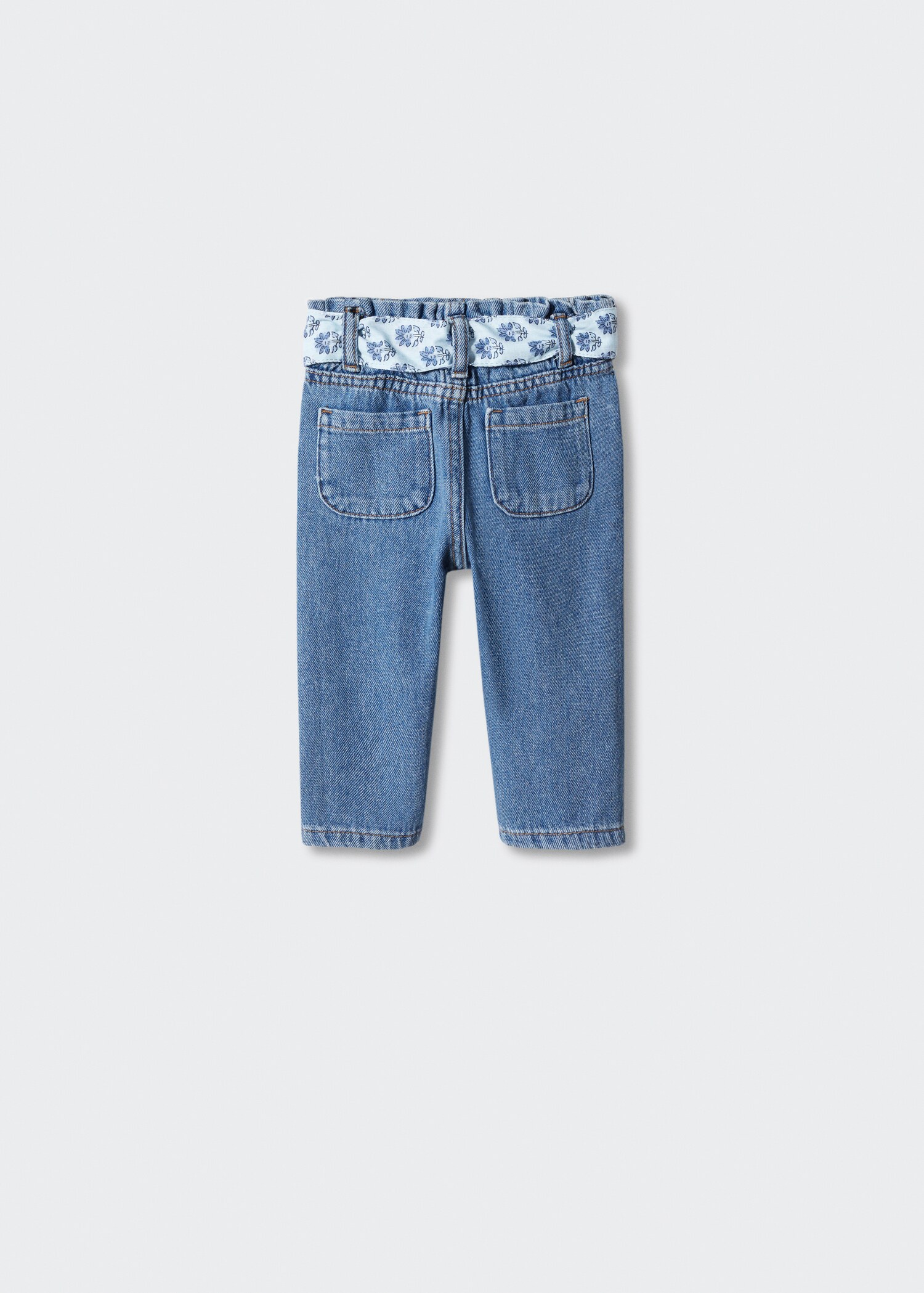 Paperbag jeans - Achterkant van het artikel
