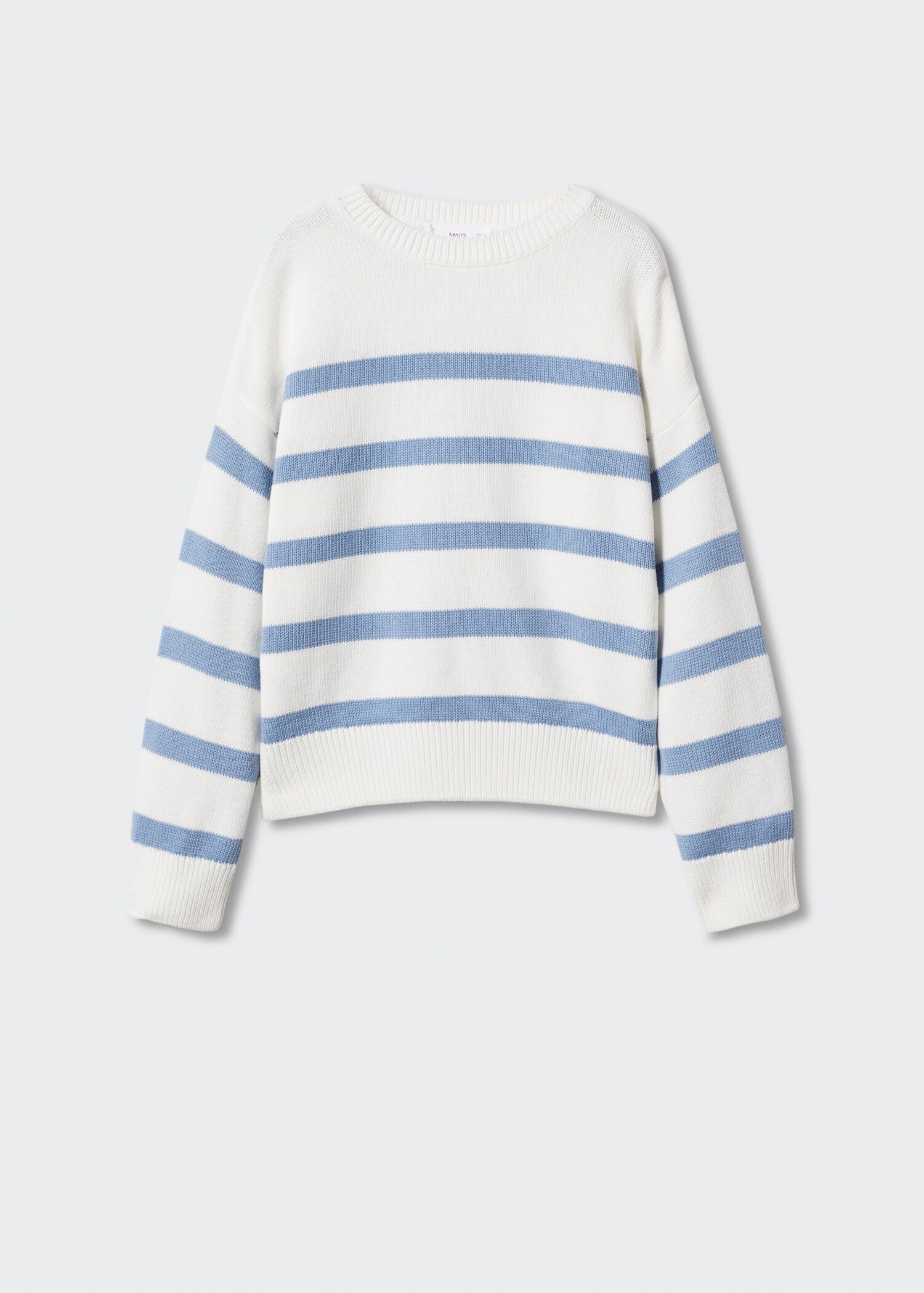 Sweter dzianinowy w paski - Artykuł bez modela/modelki