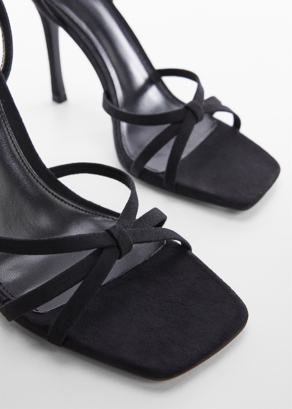 Strappy heeled sandals
