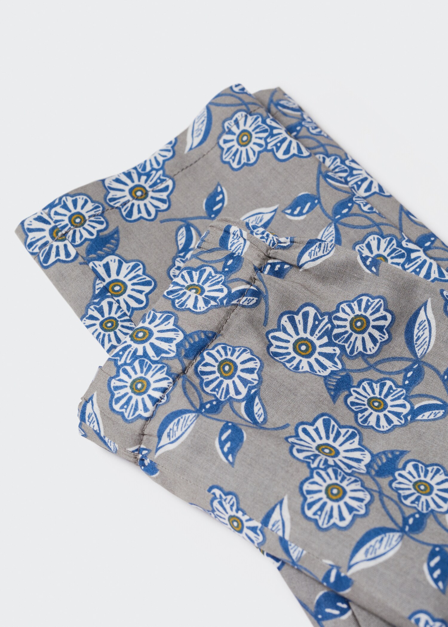 Flower print trousers - Details of the article 8