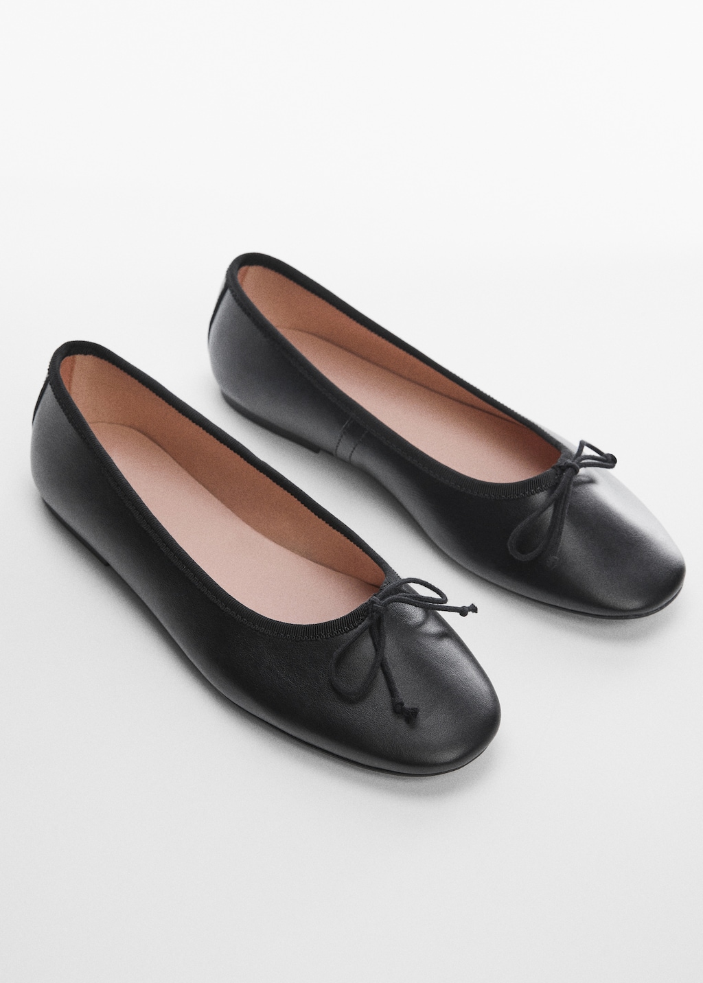 Leather ballet flats sale deals