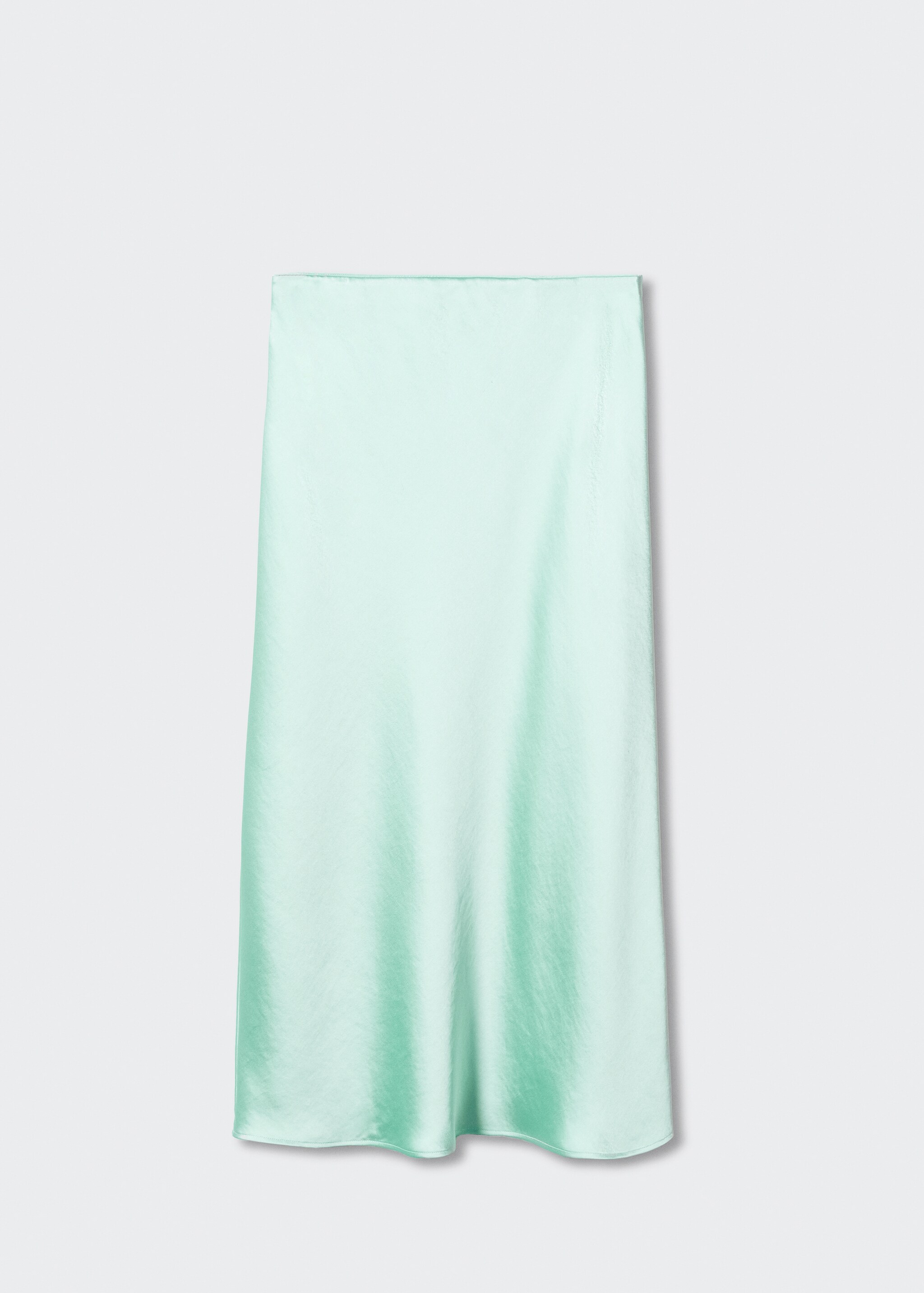 Midi satin skirt - Article without model