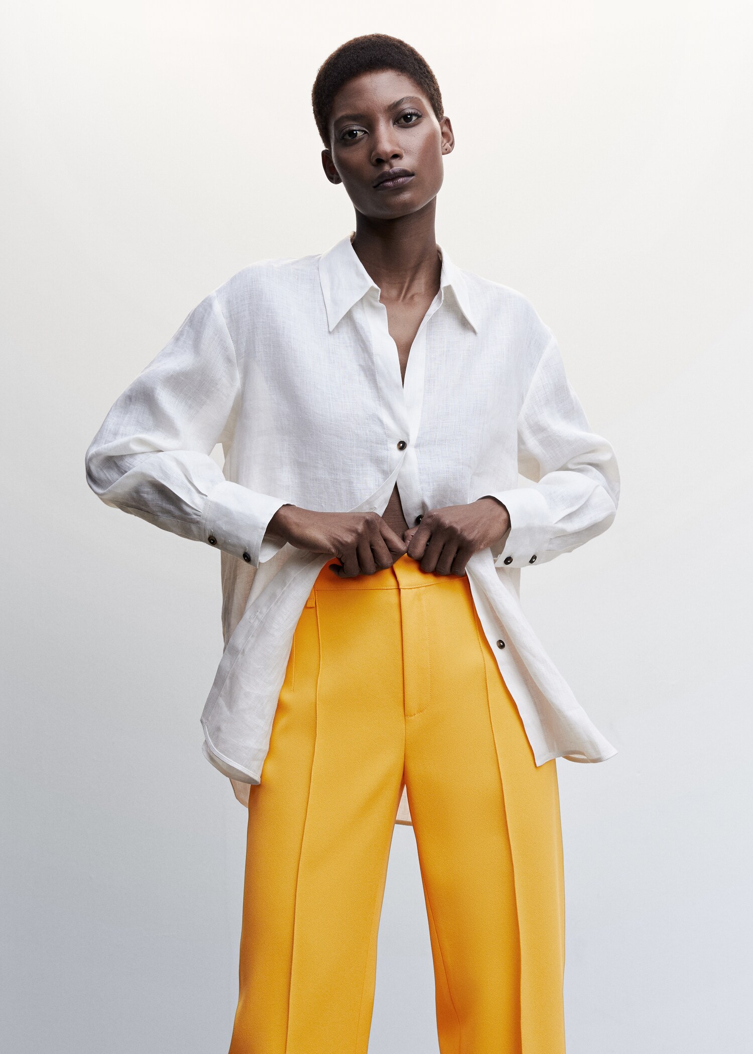 Pantalon droit ouvertures - Détail de l'article 1