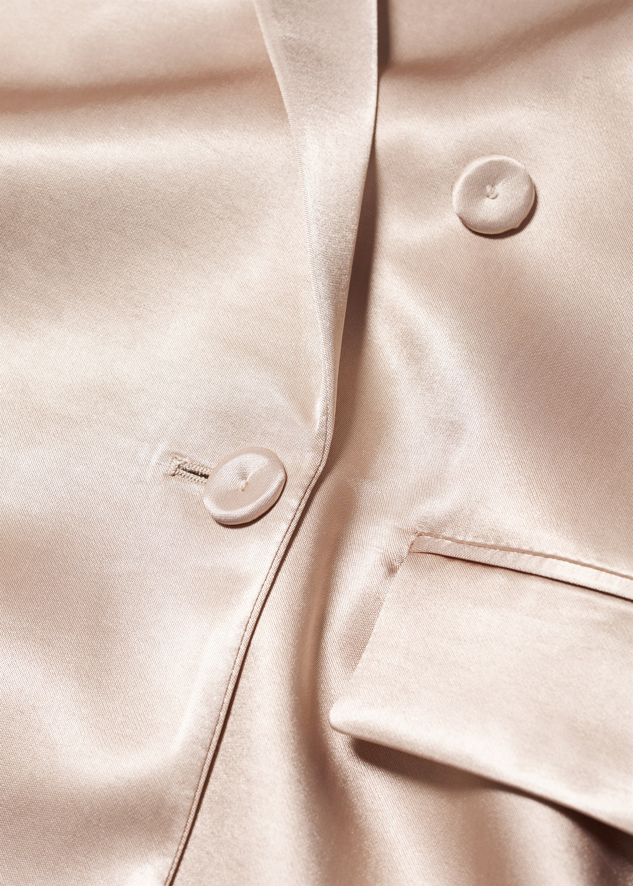 Satin-finish suit jacket - Details of the article 8