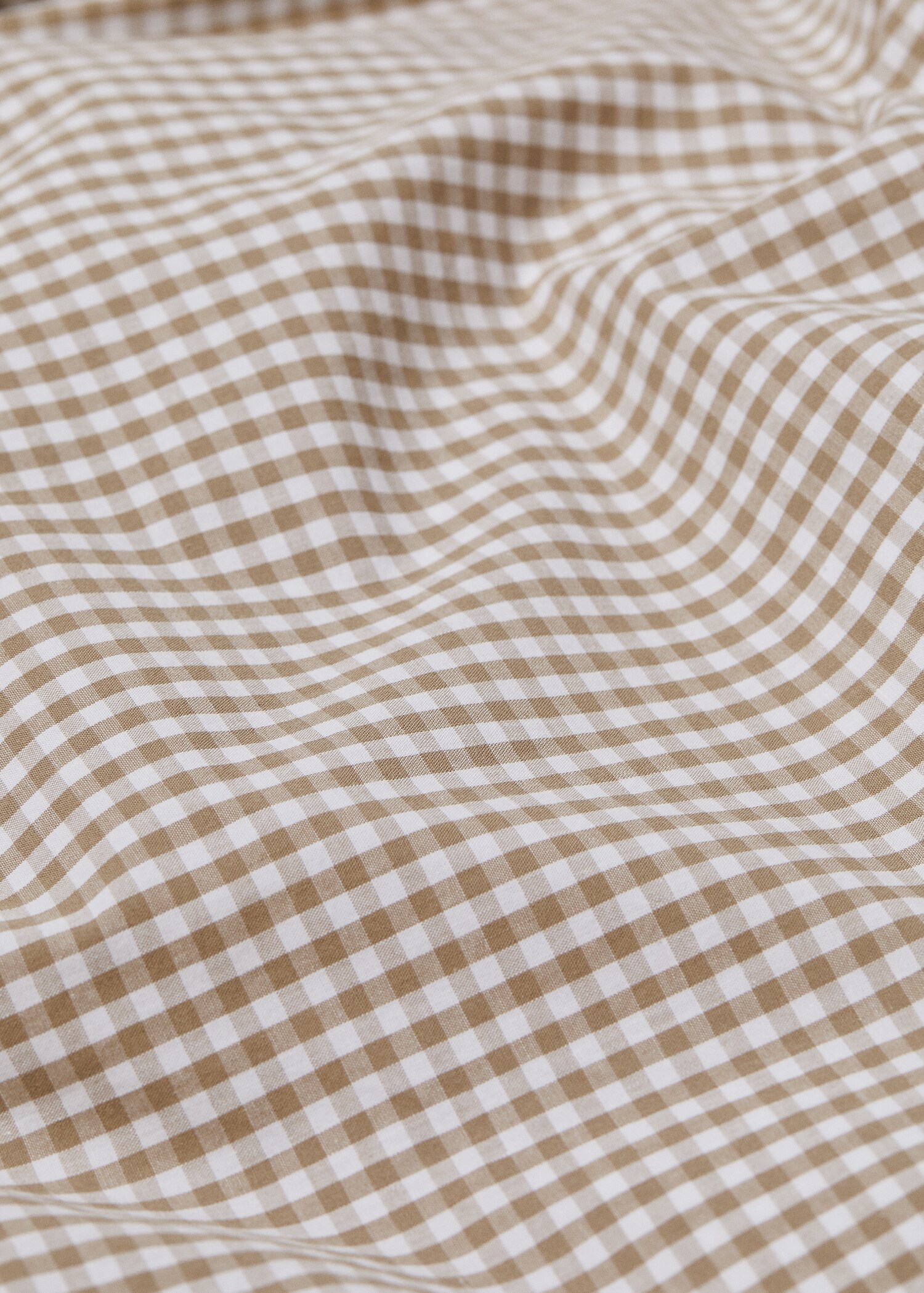 100% cotton gingham check Queen bed  - Details of the article 2