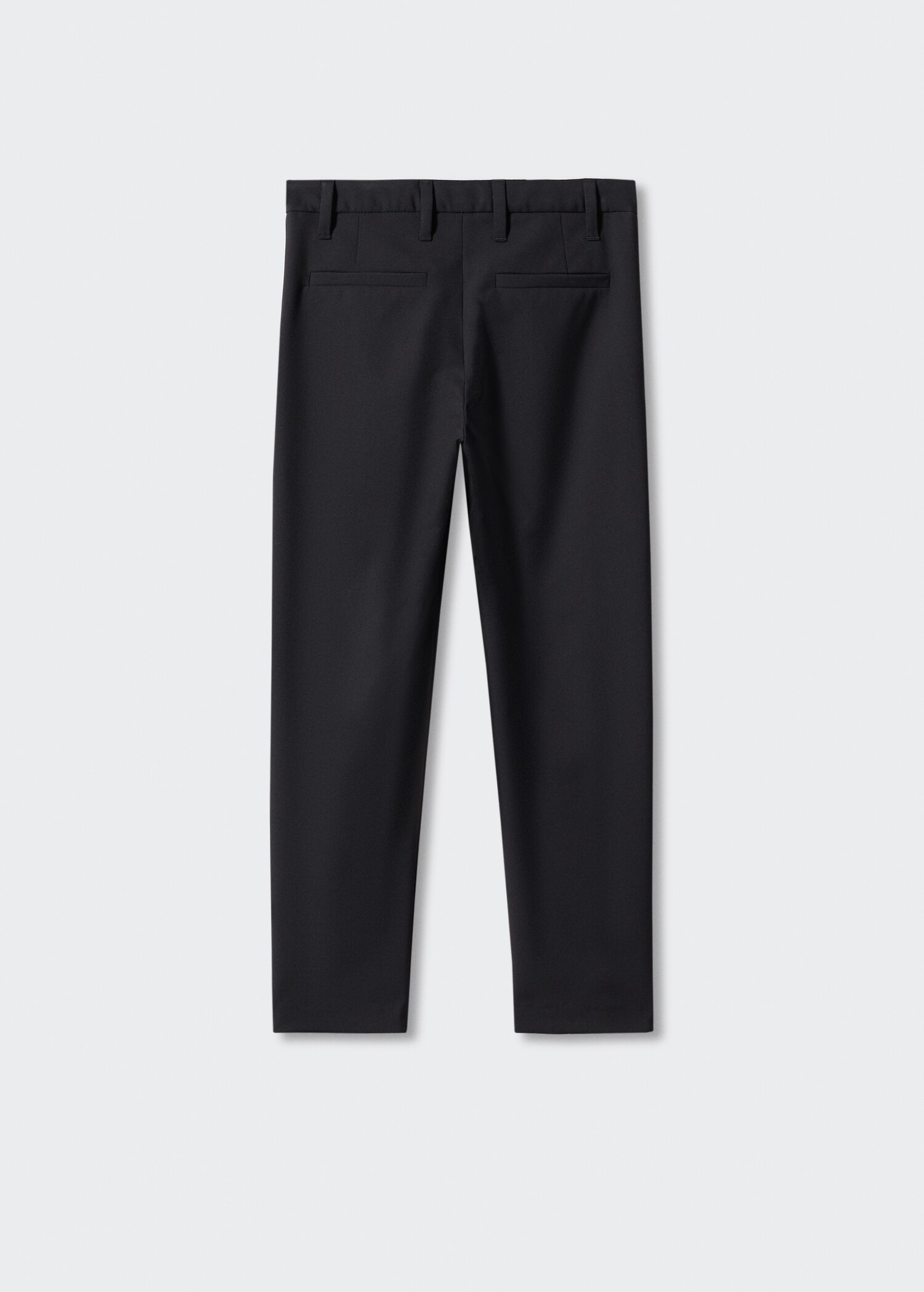 Straight suit trousers - Reverse of the article