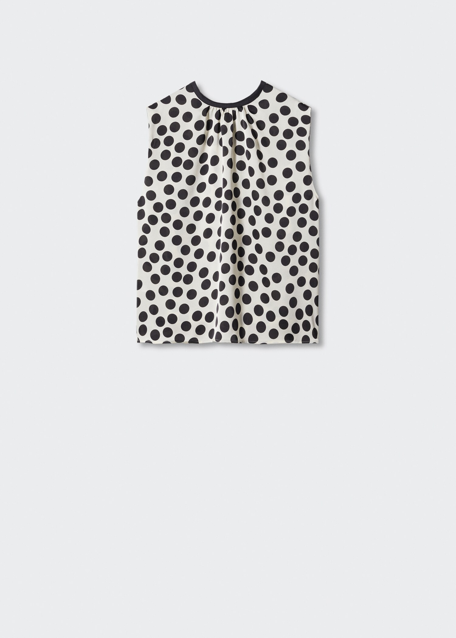 Polka-dot print blouse - Article without model