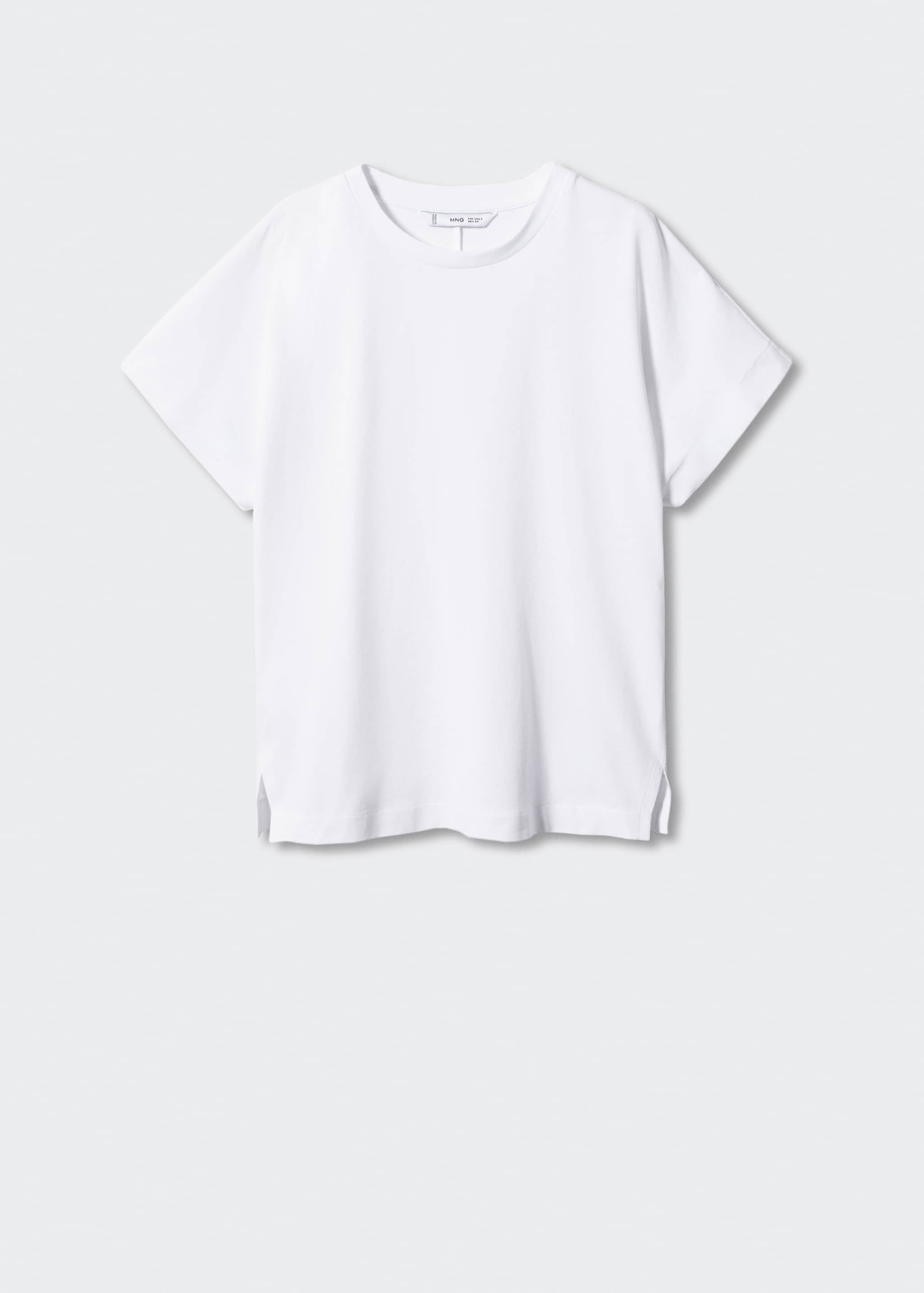 Short-sleeved cotton t-shirt - Article without model