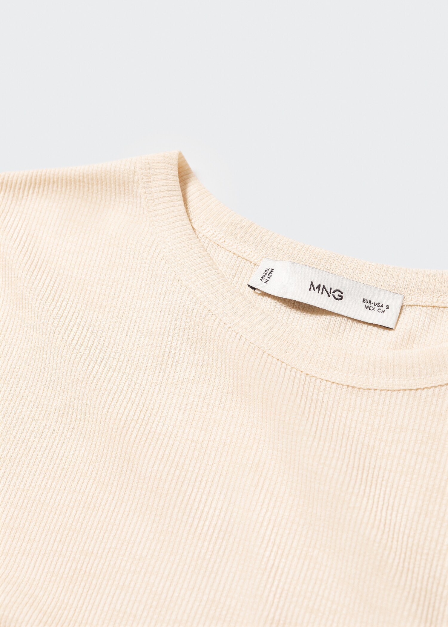 Camiseta punto canalé - Detalle del artículo 8