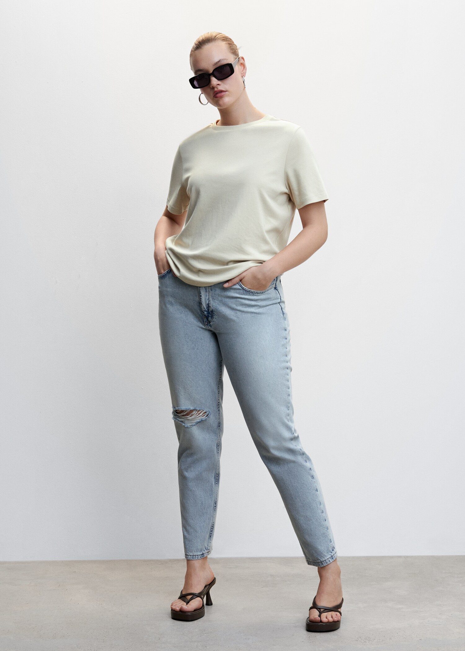 Mom jeans hög midja - Detaljer om artikeln 3