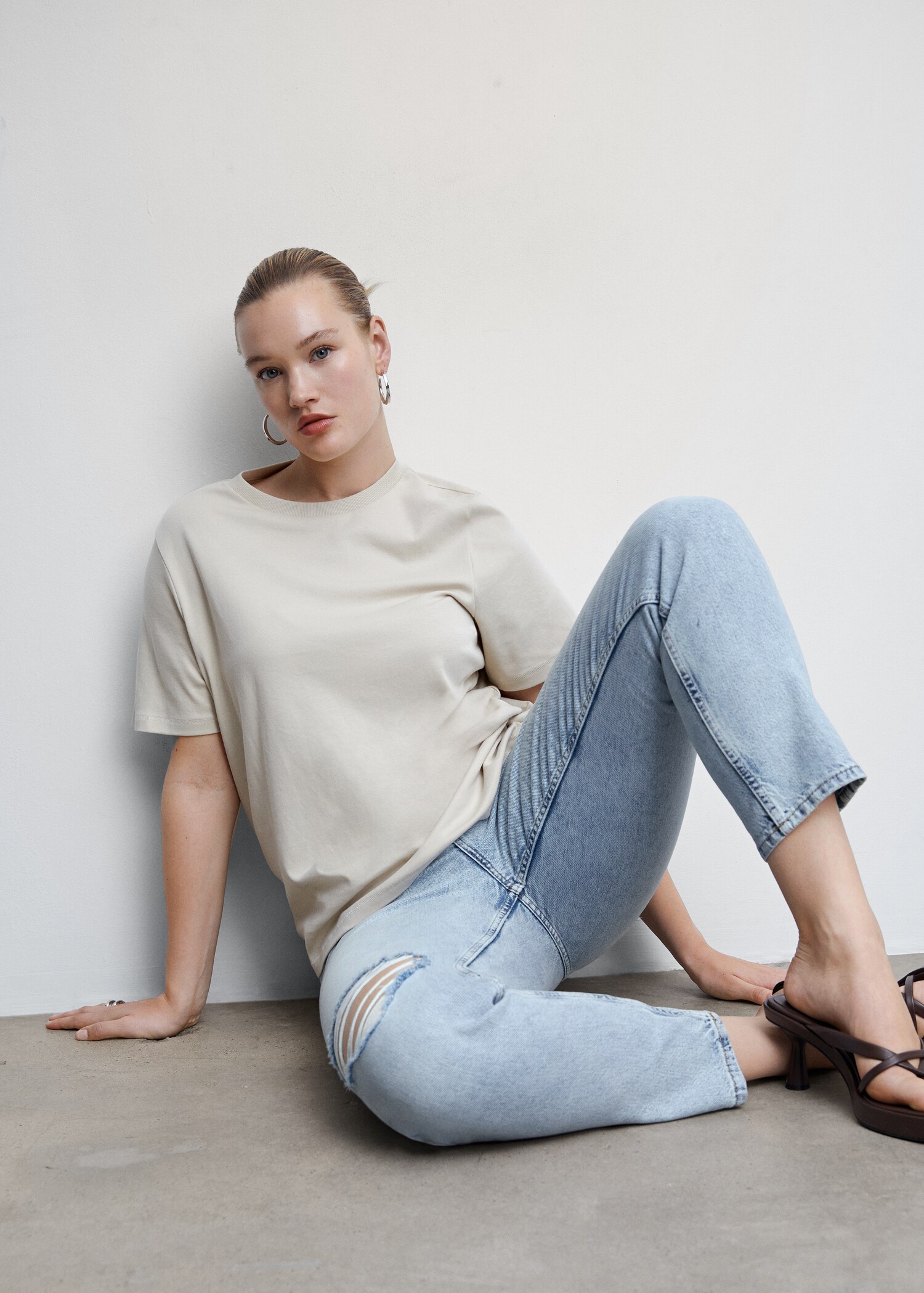 Mom jeans hög midja - Detaljer om artikeln 4