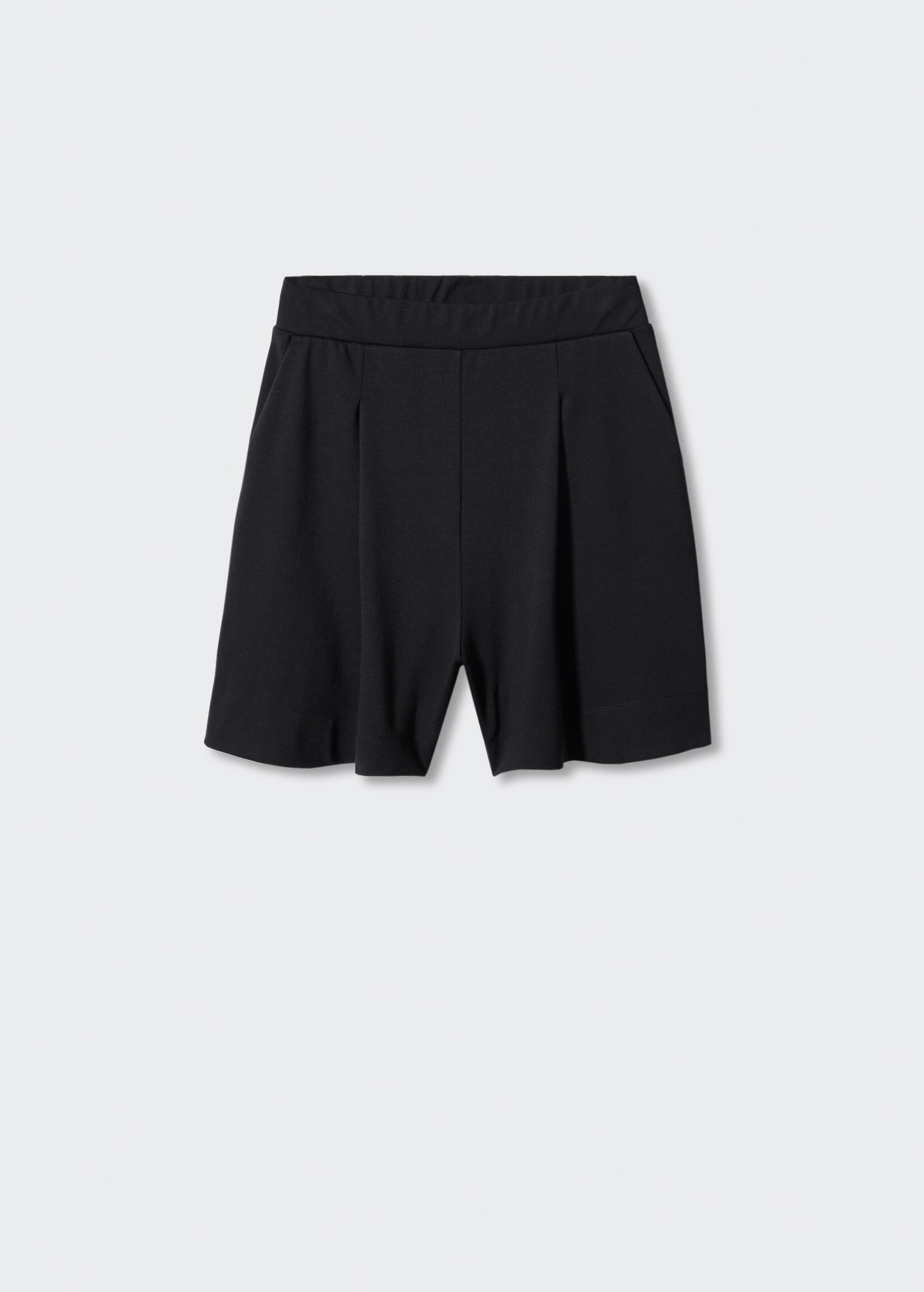 Pleated Bermuda shorts - Article without model