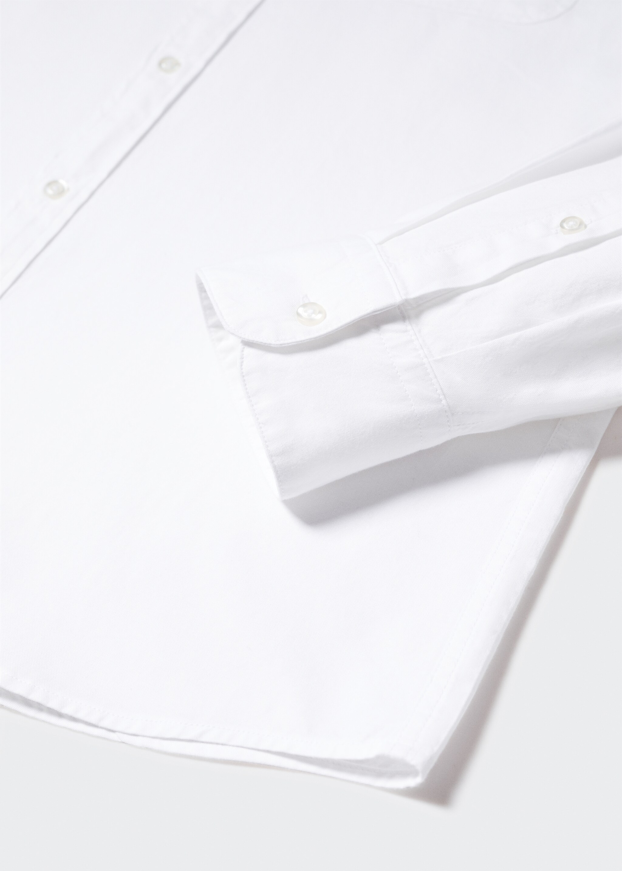 Slim fit Mao collar shirt - Details of the article 8