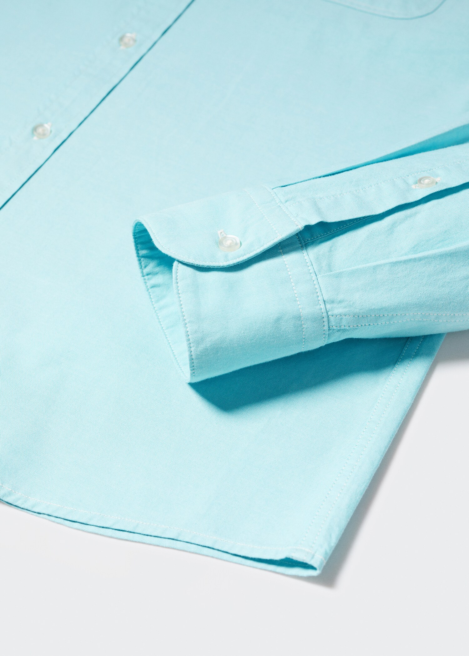 Slim Fit-Hemd mit Stehkragen - Detail des Artikels 8
