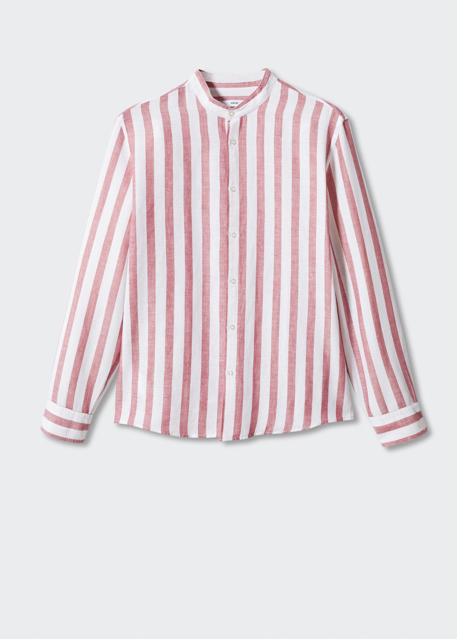 Camisa regular fit lino rayas  - Artículo sin modelo