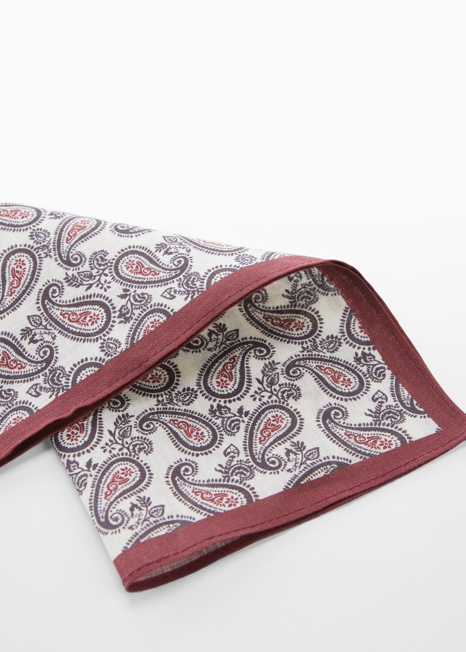 Linen pocket square - Medium plane