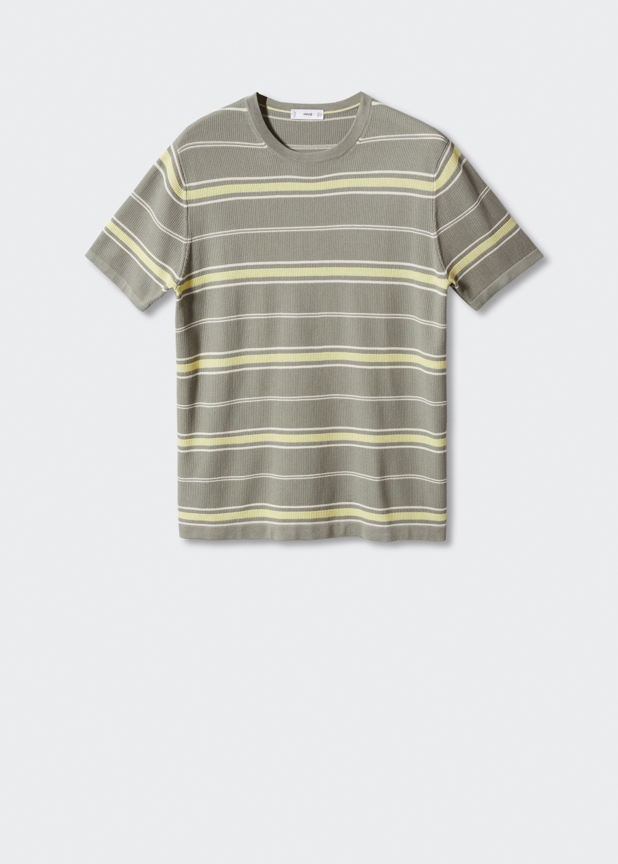 Camiseta 100% algodón estructura rayas - Artículo sin modelo