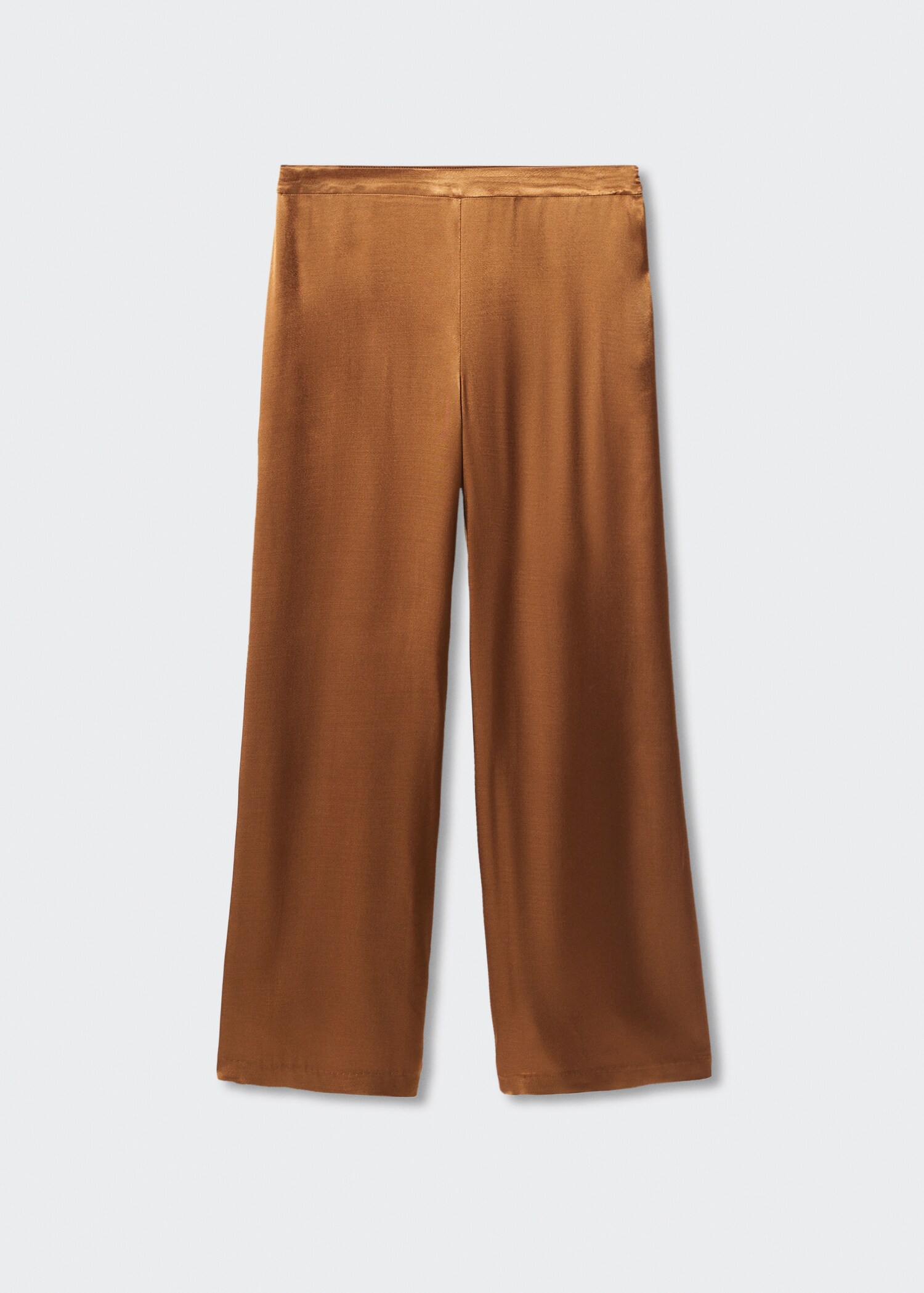 Satin palazzo trousers - Article without model