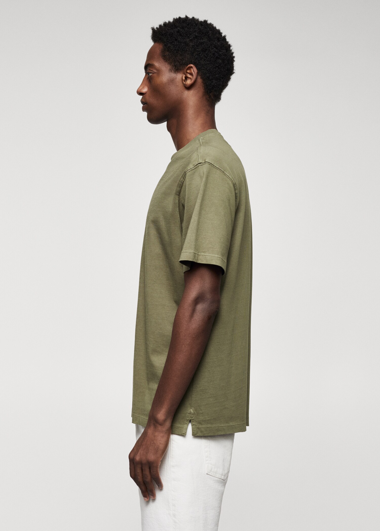 100% cotton relaxed-fit t-shirt - Details of the article 6