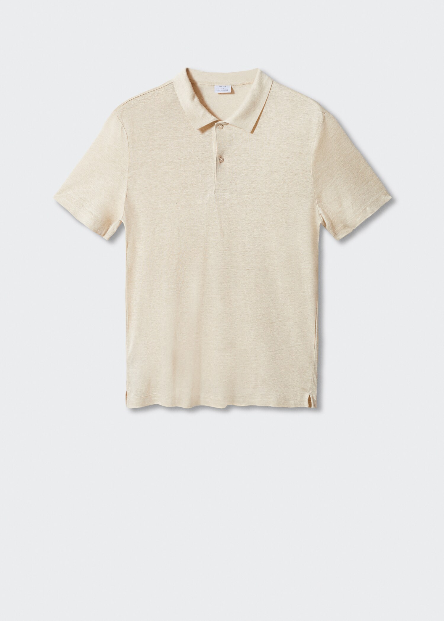 Koszulka polo slim fit ze 100% lnu - Artykuł bez modela/modelki