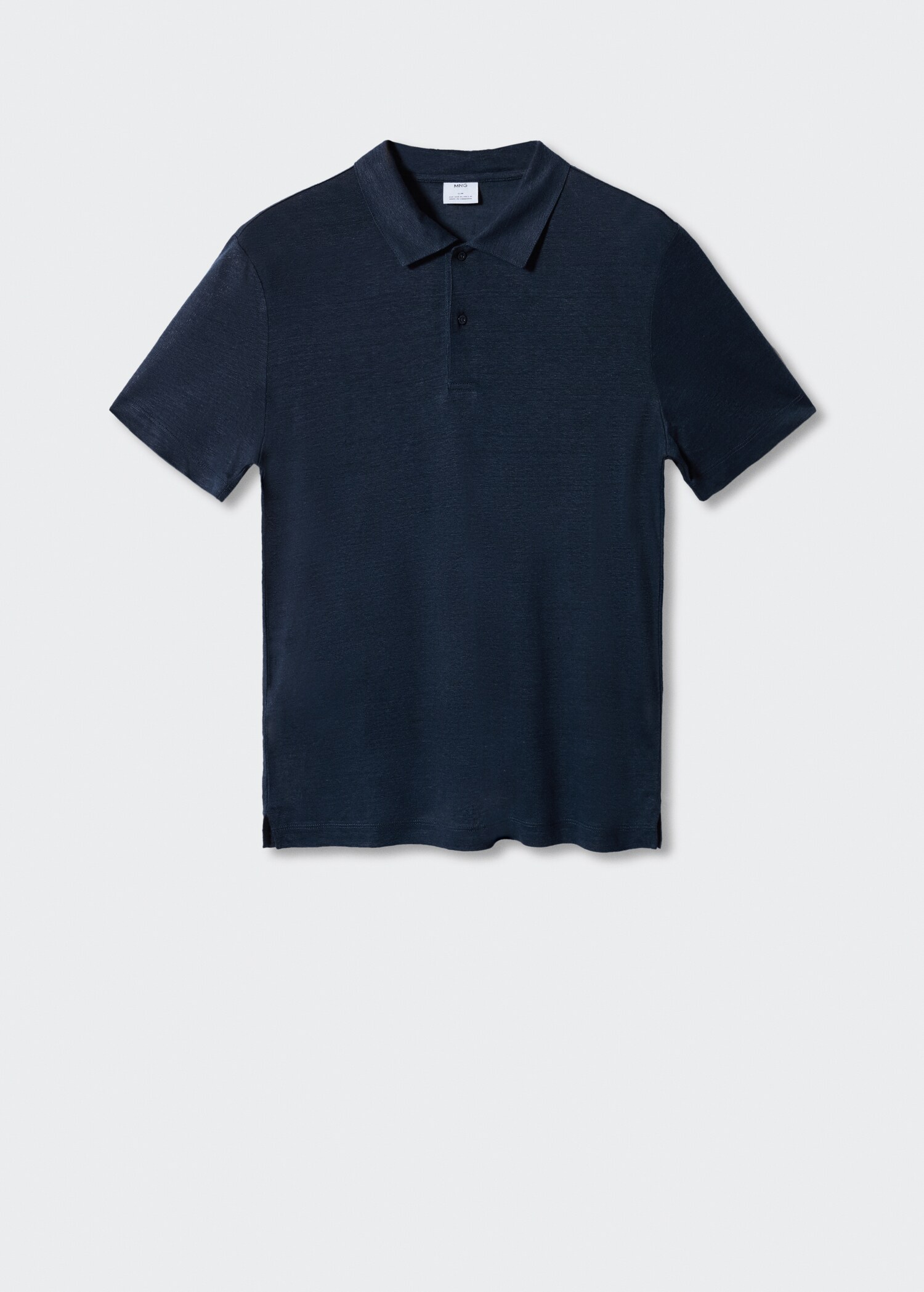 Polo slim fit 100 % lin - Article sans modèle